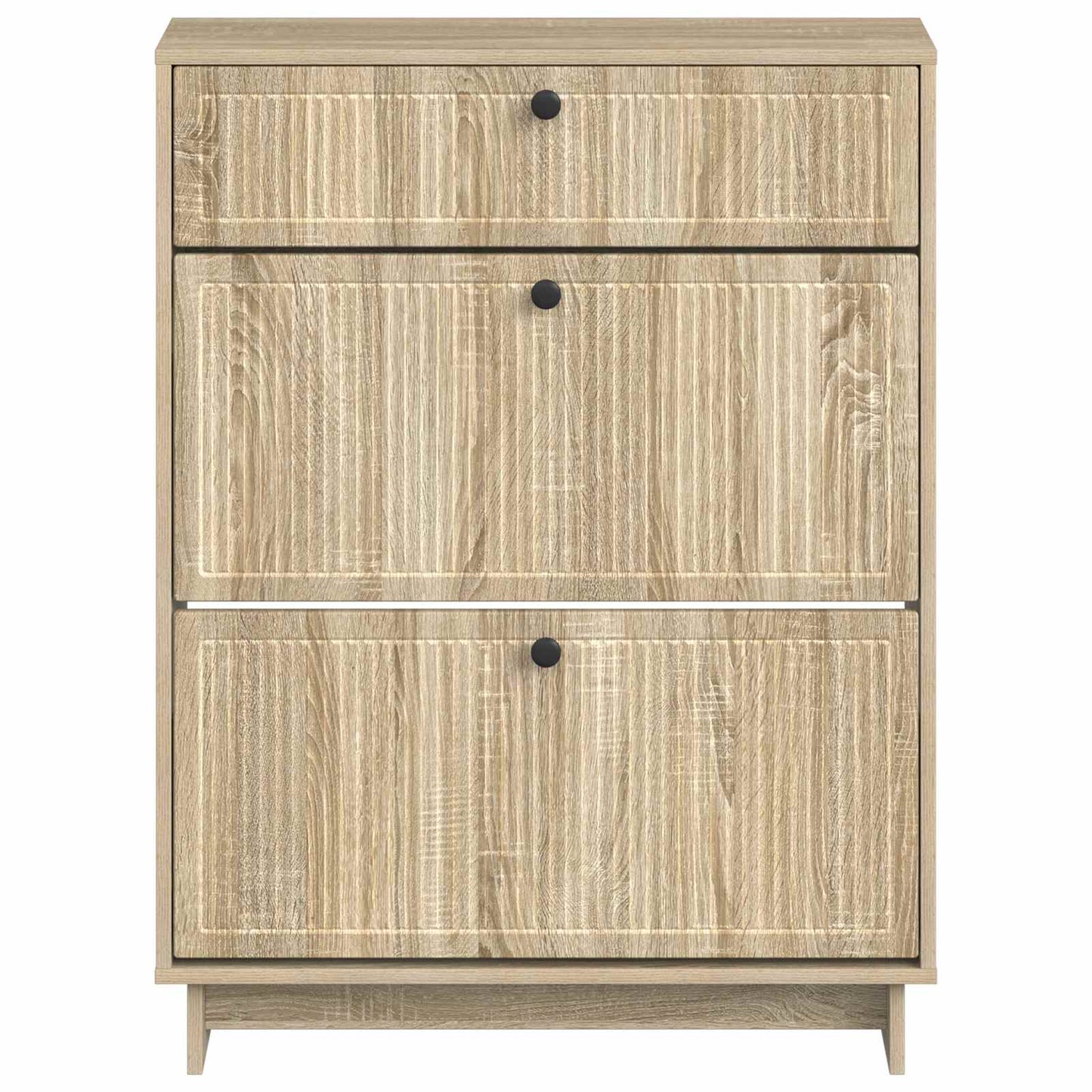 Cipőszekrény EDE 78 x 24 x 103 cm Szerelt Fa Sonoma Tölgy