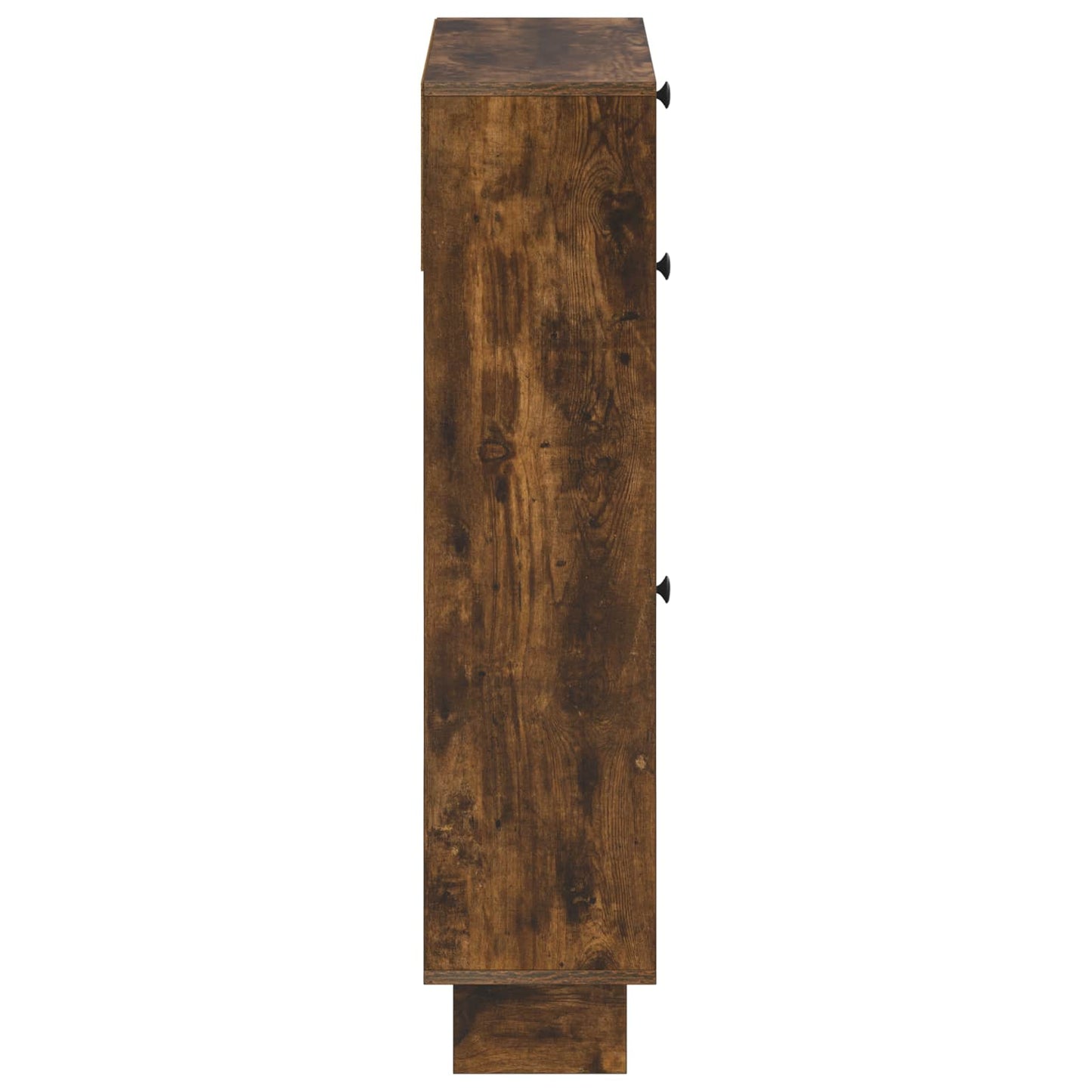 Cipőszekrény EDE 78 x 24 x 103 cm Szerelt Fa Füstös Tölgy