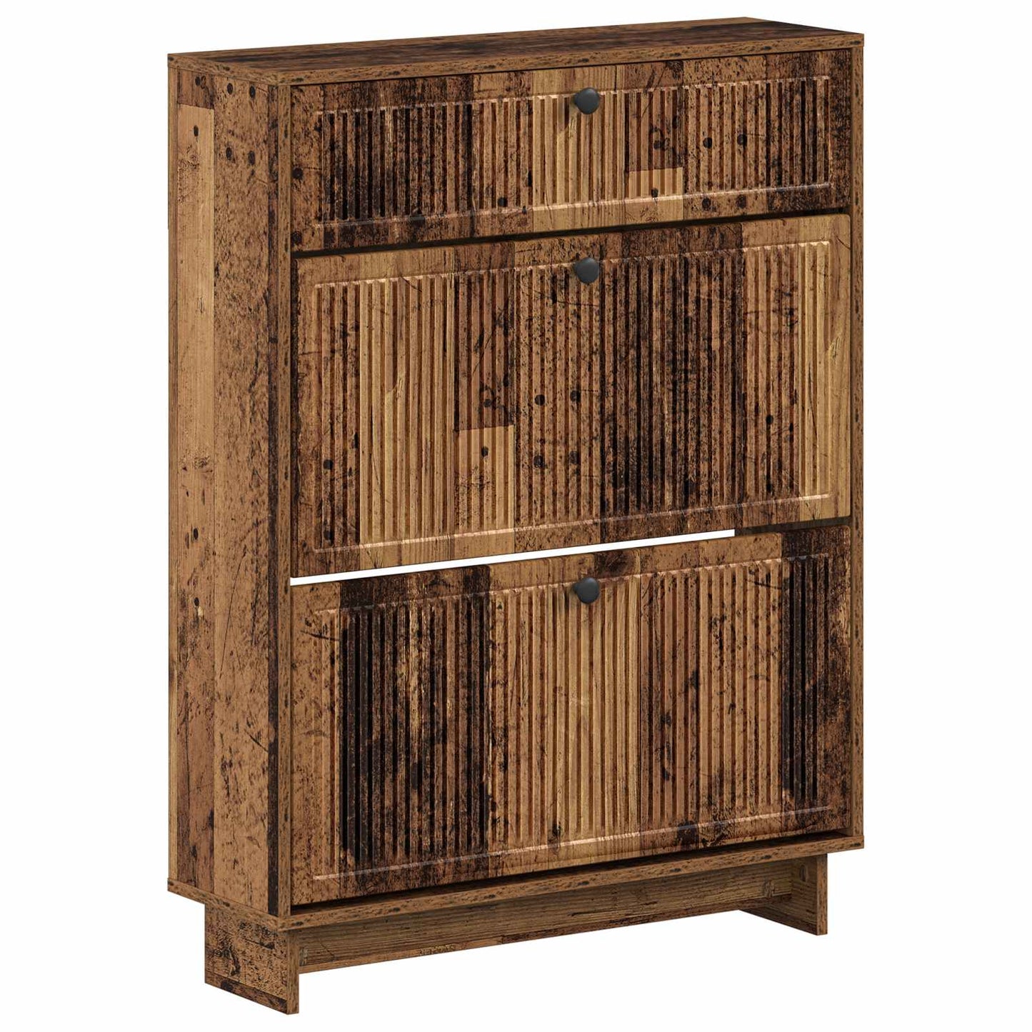 Cipőszekrény EDE 78 x 24 x 103 cm Szerelt Fa Antik Fa