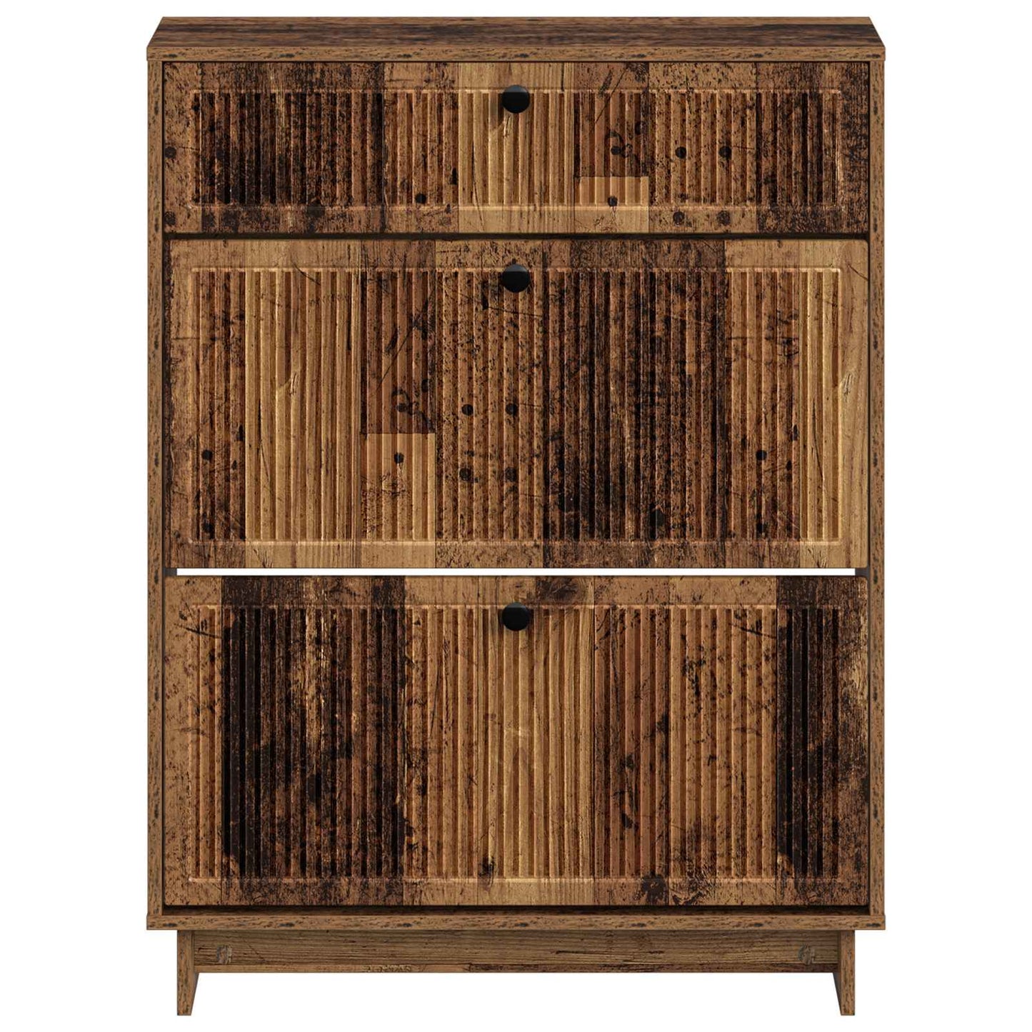 Cipőszekrény EDE 78 x 24 x 103 cm Szerelt Fa Antik Fa