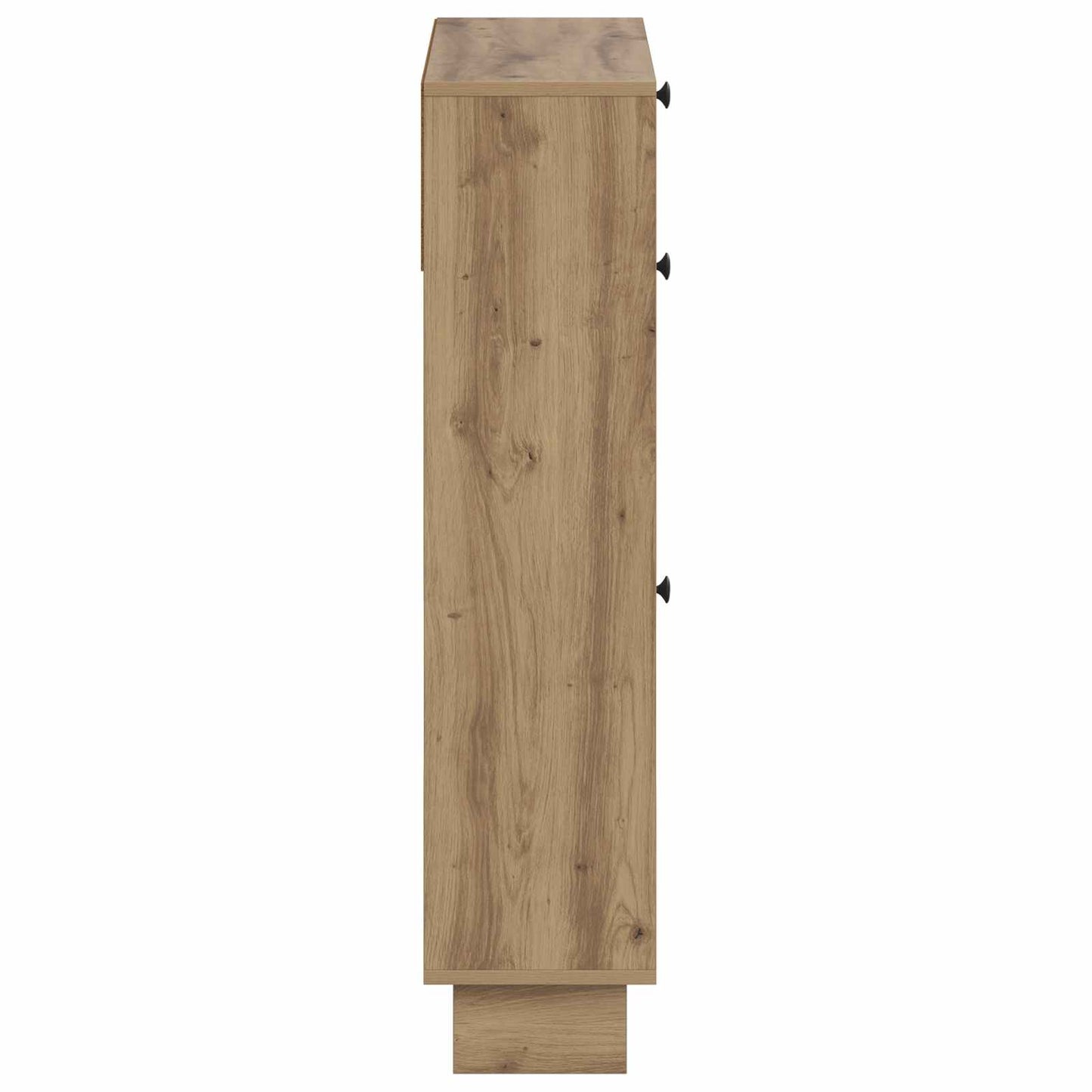 Cipőszekrény EDE 78 x 24 x 103 cm Szerelt Fa Kézműves Tölgy