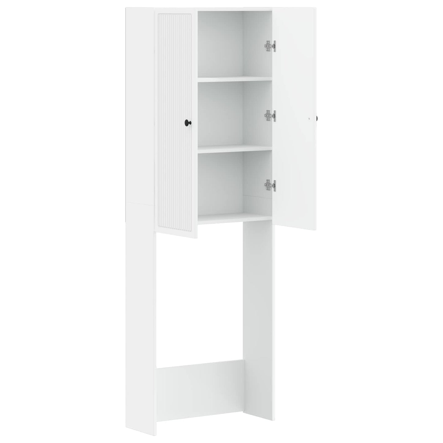 WC Szekrény EDE Fehér 66 x 25,5 x 190 cm Szerelt Fa