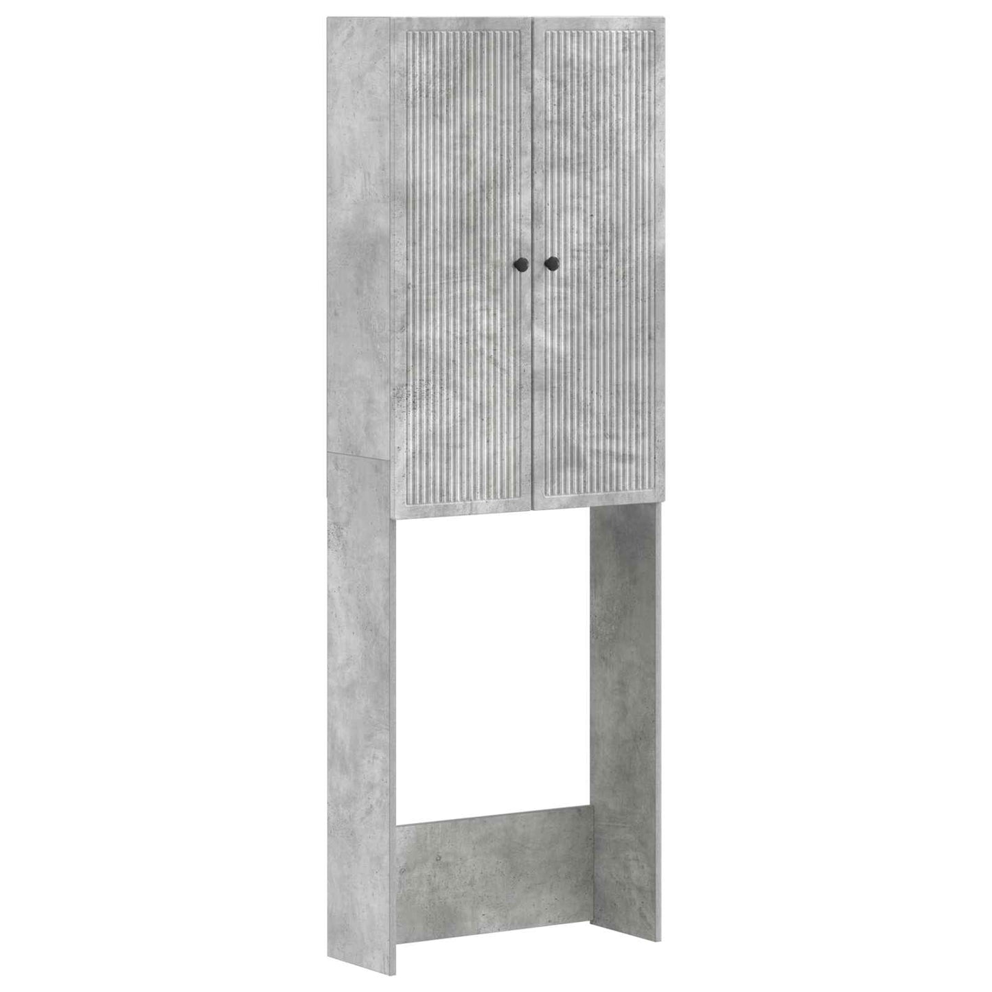 WC Szekrény EDE Betonszürke 66 x 25,5 x 190 cm Szerelt Fa