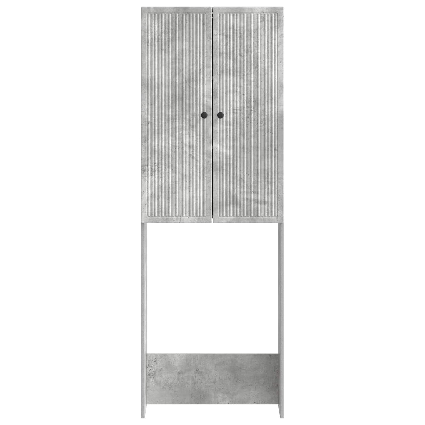 WC Szekrény EDE Betonszürke 66 x 25,5 x 190 cm Szerelt Fa