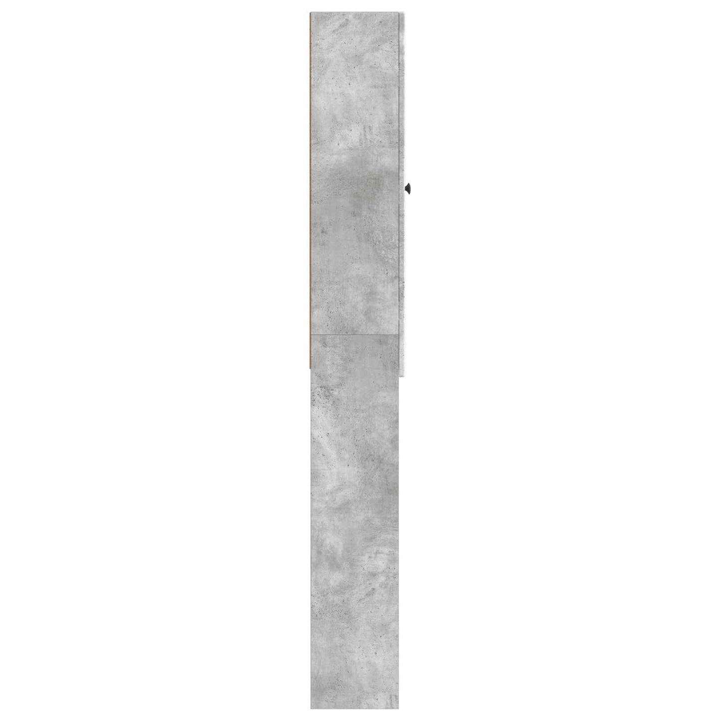 WC Szekrény EDE Betonszürke 66 x 25,5 x 190 cm Szerelt Fa