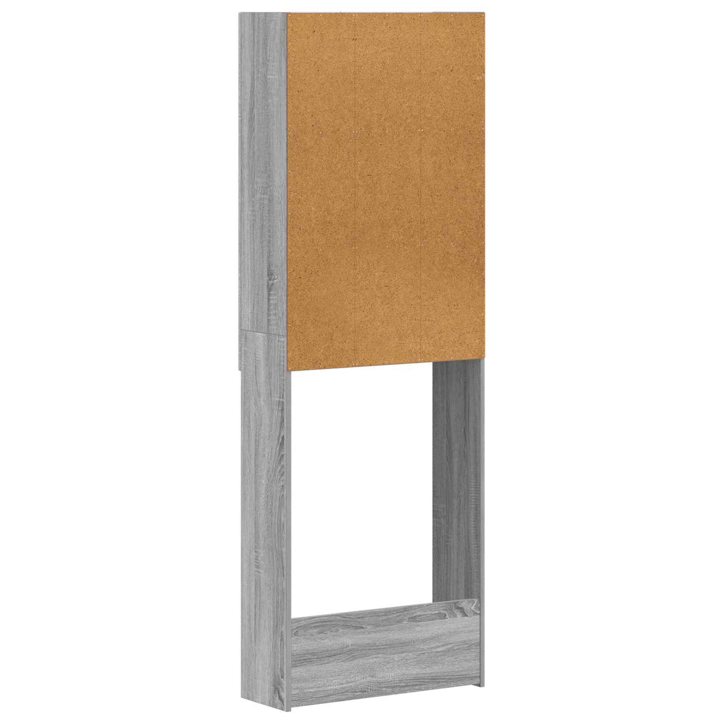 WC Szekrény EDE Szürke Sonoma 66 x 25,5 x 190 cm Szerelt Fa