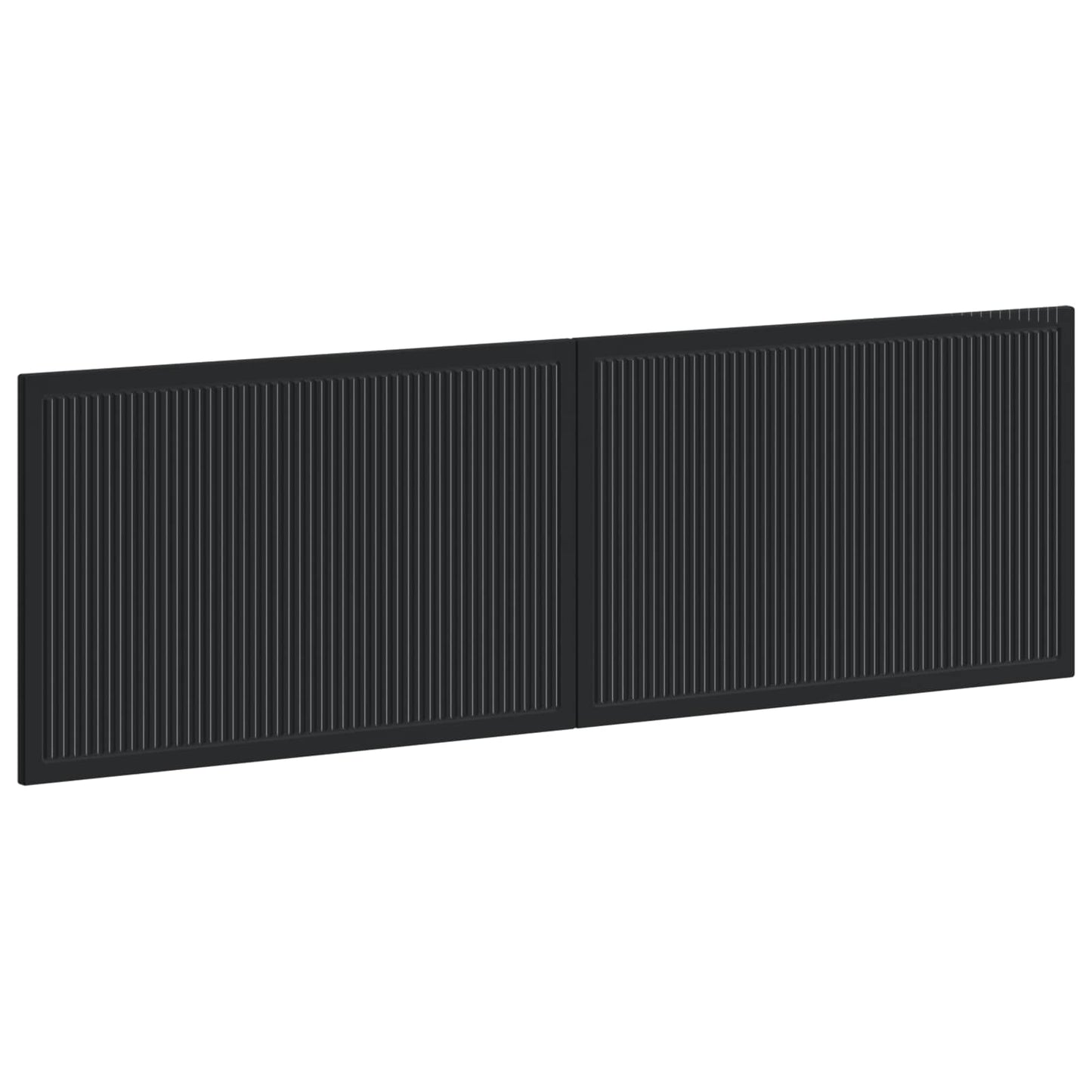 Falra szerelhető fejtámla EDE Fekete Szerelt Fa