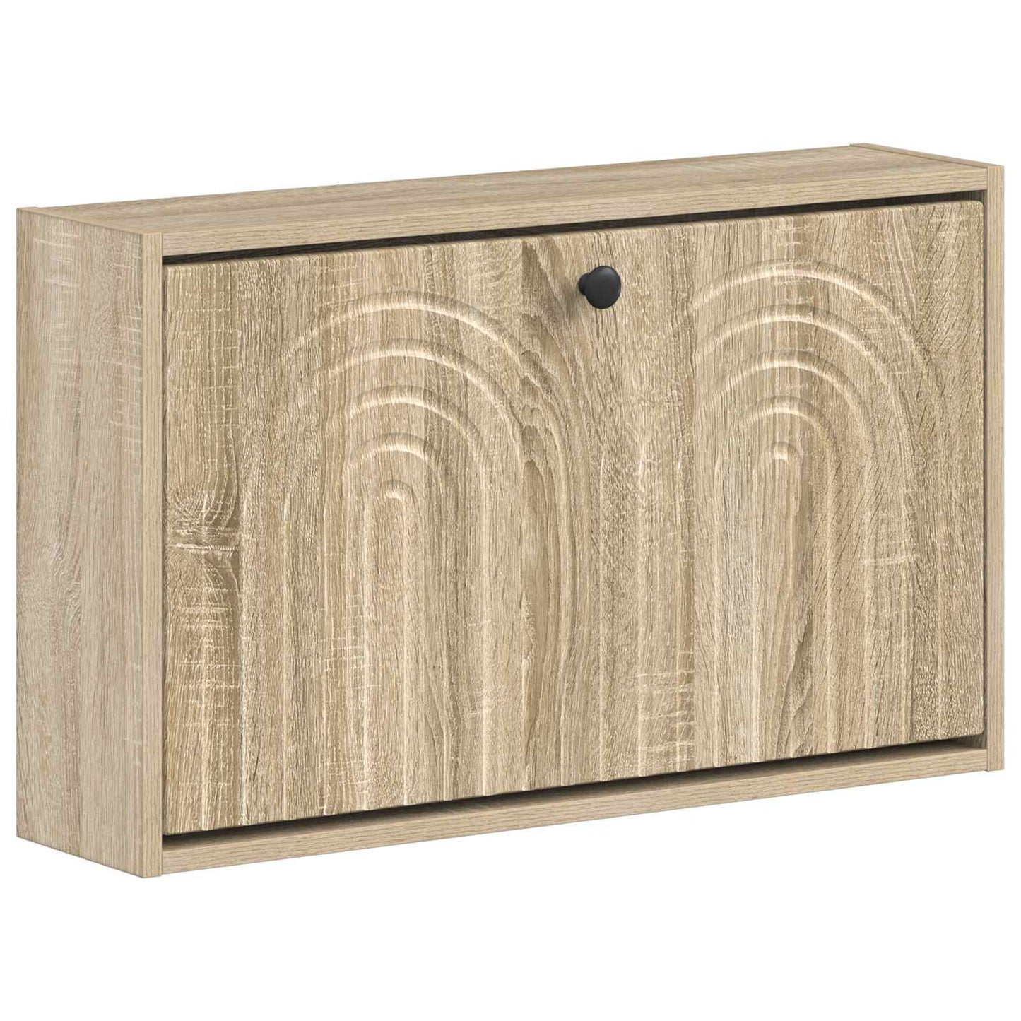 Fali Cipőtartó ALKMAAR 71 x 17 x 43 cm Szerelt Fa Sonoma Tölgy