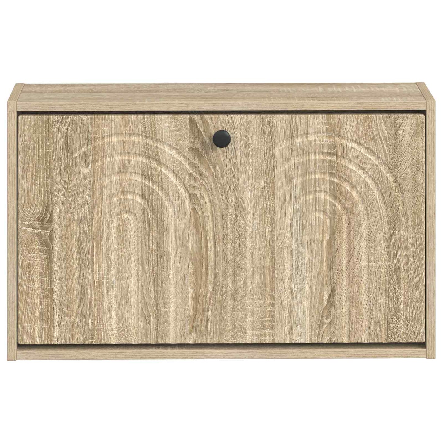 Fali Cipőtartó ALKMAAR 71 x 17 x 43 cm Szerelt Fa Sonoma Tölgy
