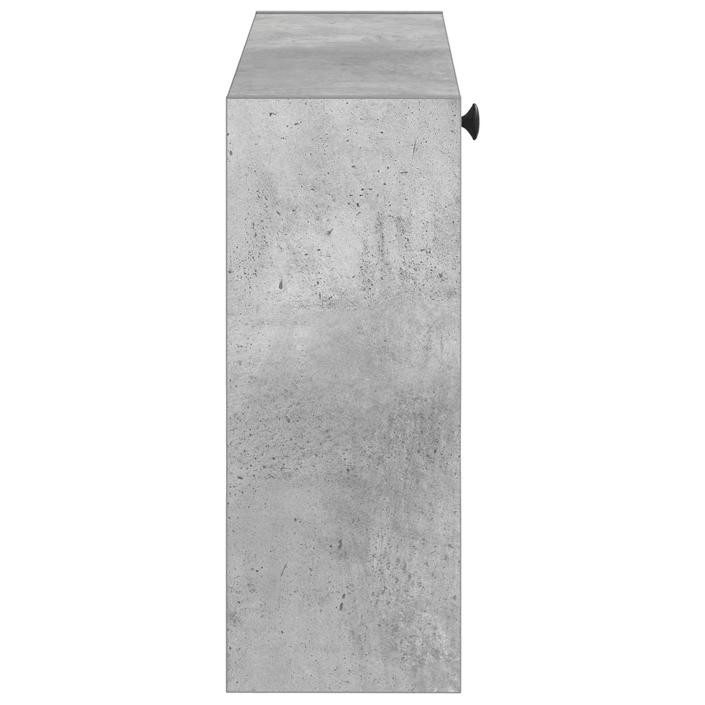 Fali Cipőtartó ALKMAAR 71 x 17 x 43 cm Szerelt Fa Betonszürke