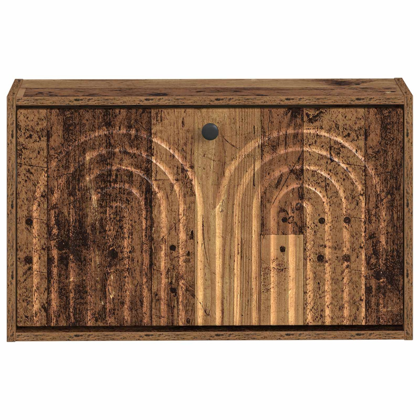 Fali Cipőtartó ALKMAAR 71 x 17 x 43 cm Szerelt Fa Antik Fa