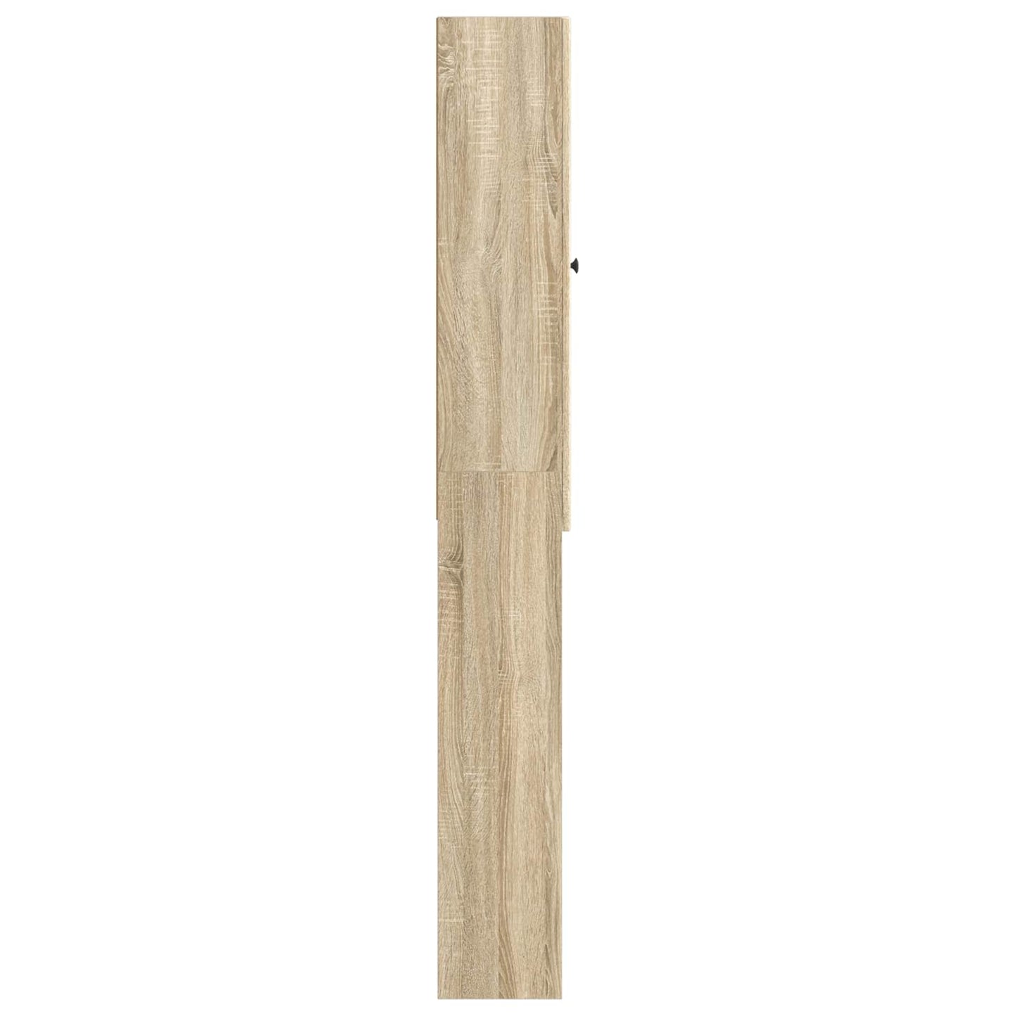 WC Szekrény ALKMAAR Sonoma Tölgy 66 x 25,5 x 190 cm Szerelt Fa