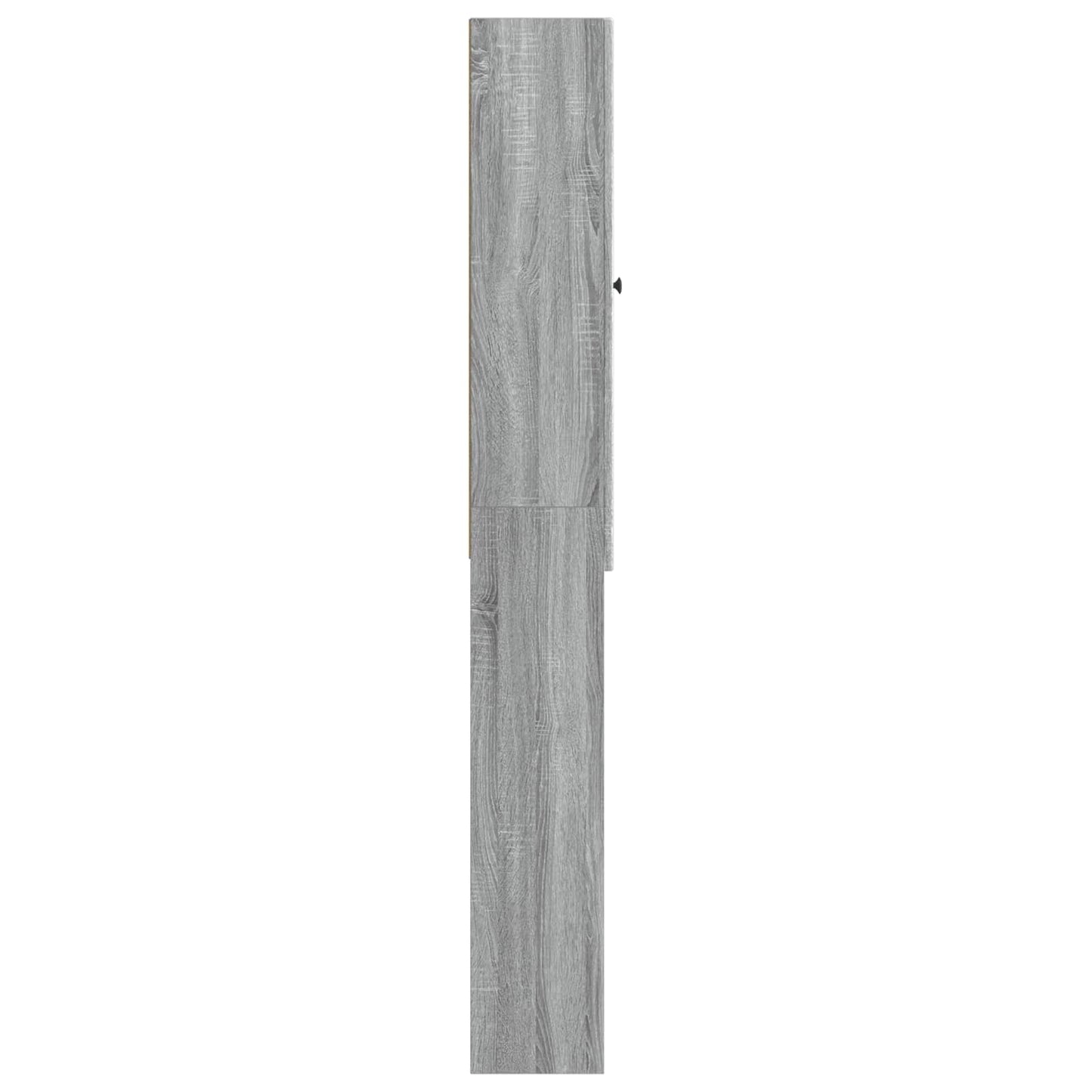 WC Szekrény ALKMAAR Szürke Sonoma 66 x 25,5 x 190 cm Szerelt Fa