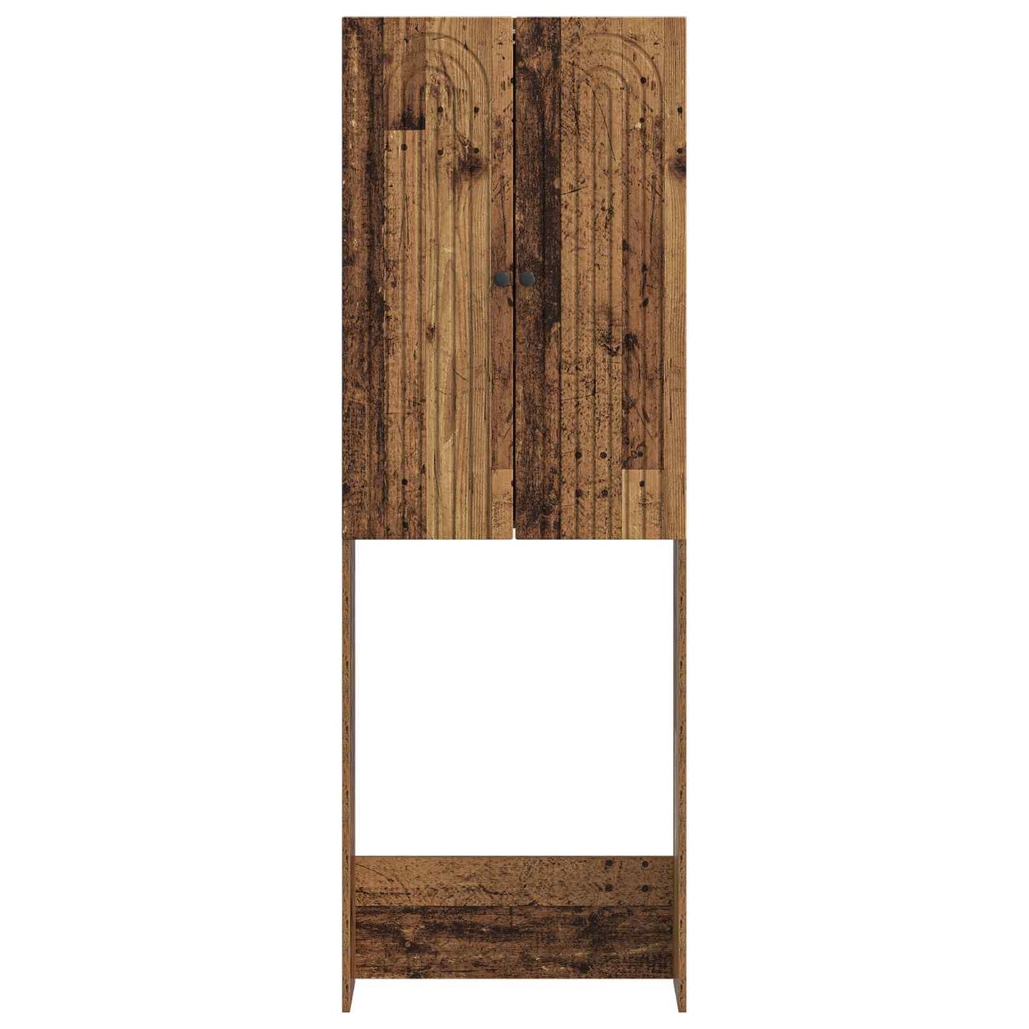 WC Szekrény ALKMAAR Antik Fa 66 x 25,5 x 190 cm Szerelt Fa