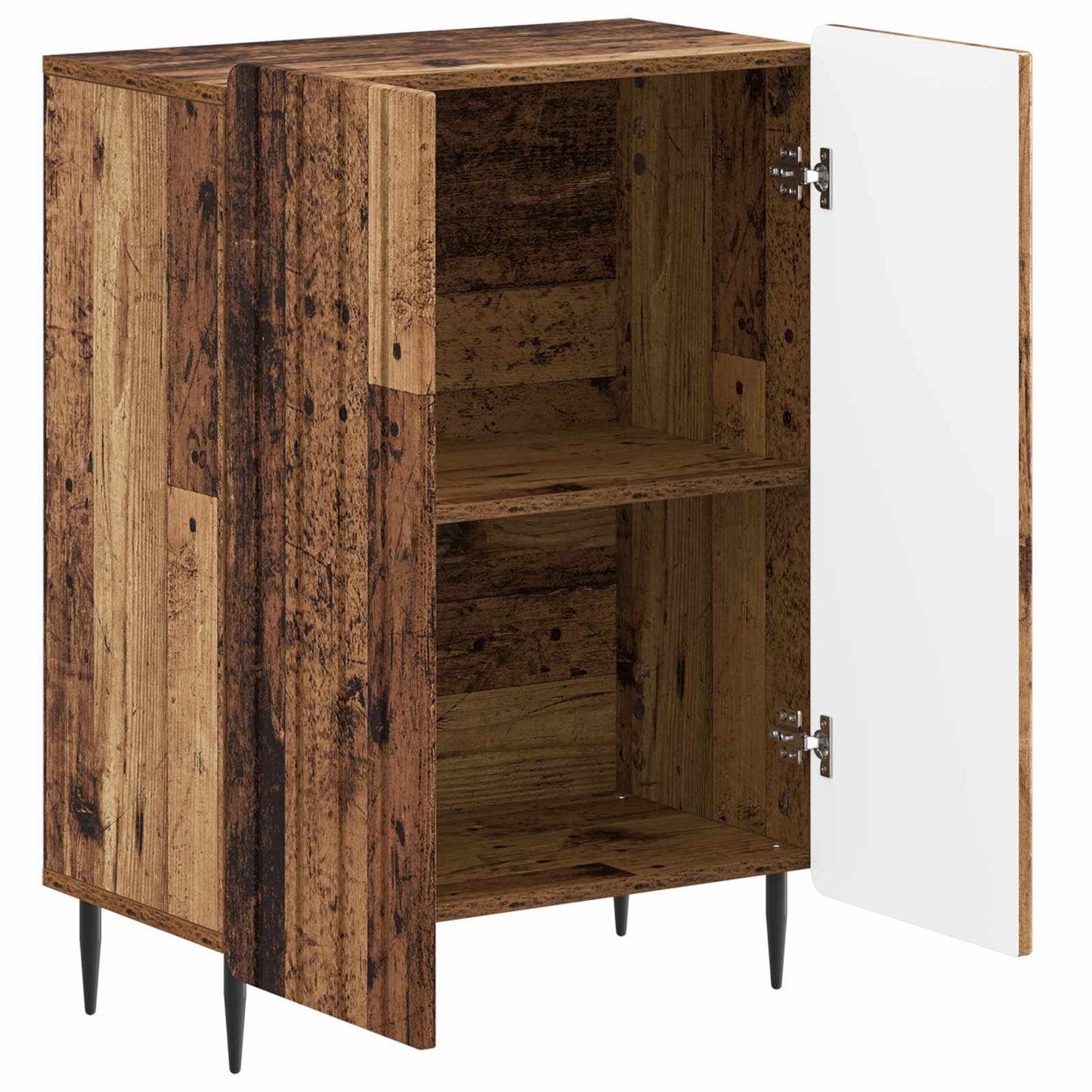 Fürdőszoba Tároló Szekrény ZWOLLE Antik Fa 59,5 x 31 x 79,5 cm