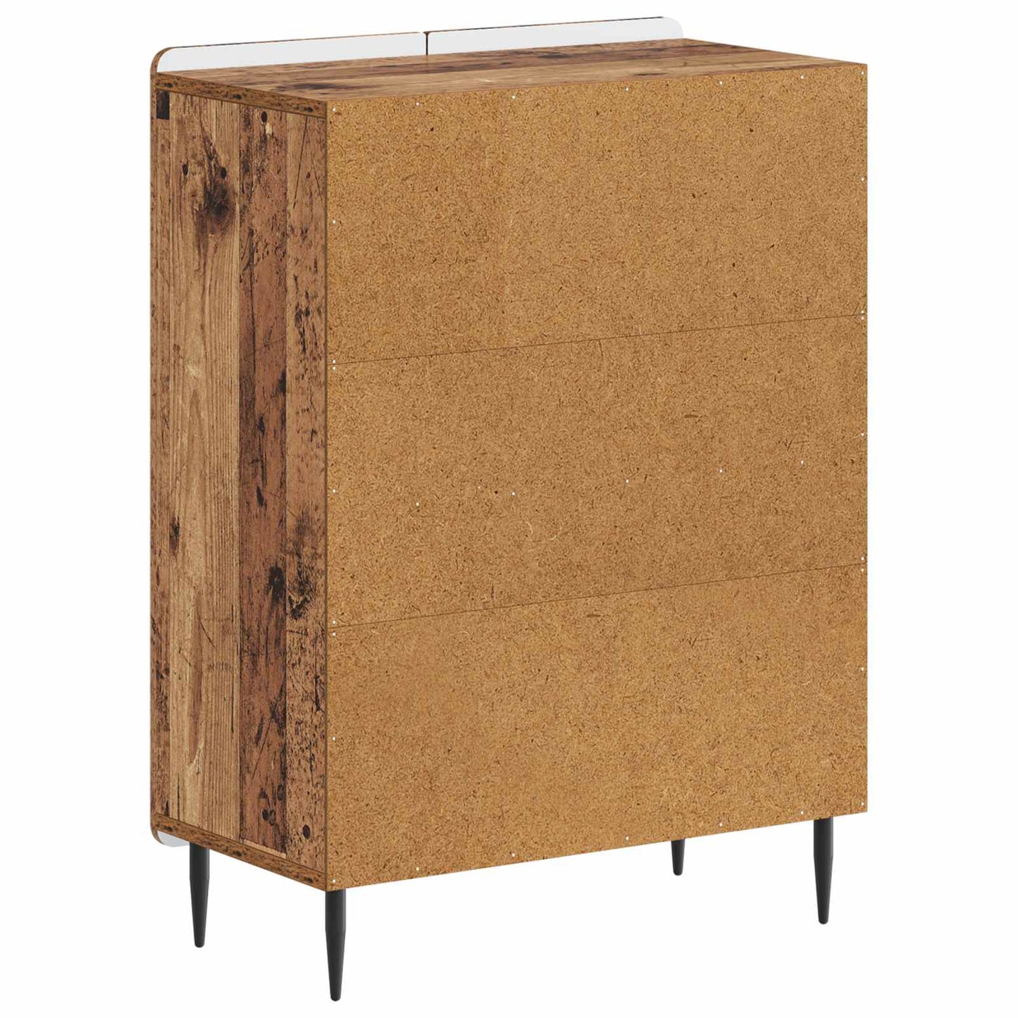 Fürdőszoba Tároló Szekrény ZWOLLE Antik Fa 59,5 x 31 x 79,5 cm