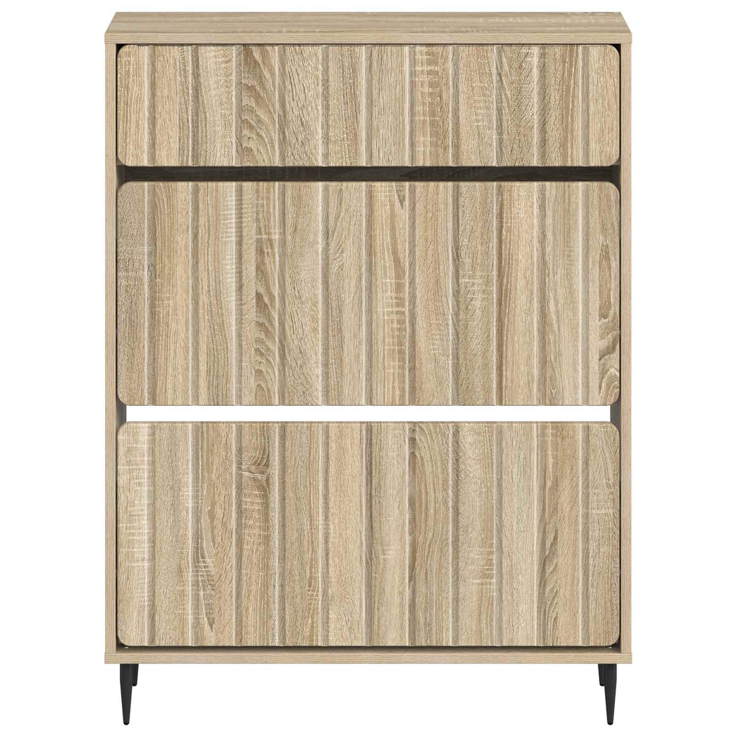 Cipőszekrény ZWOLLE 78 x 24 x 103 cm Szerelt Fa Sonoma Tölgy