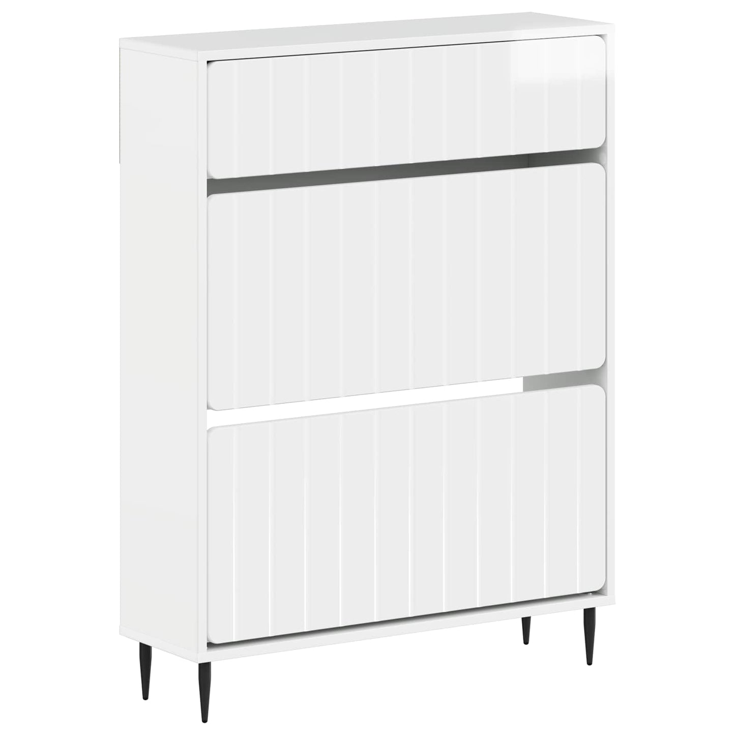 Cipőszekrény ZWOLLE 78 x 24 x 103 cm Szerelt Fa