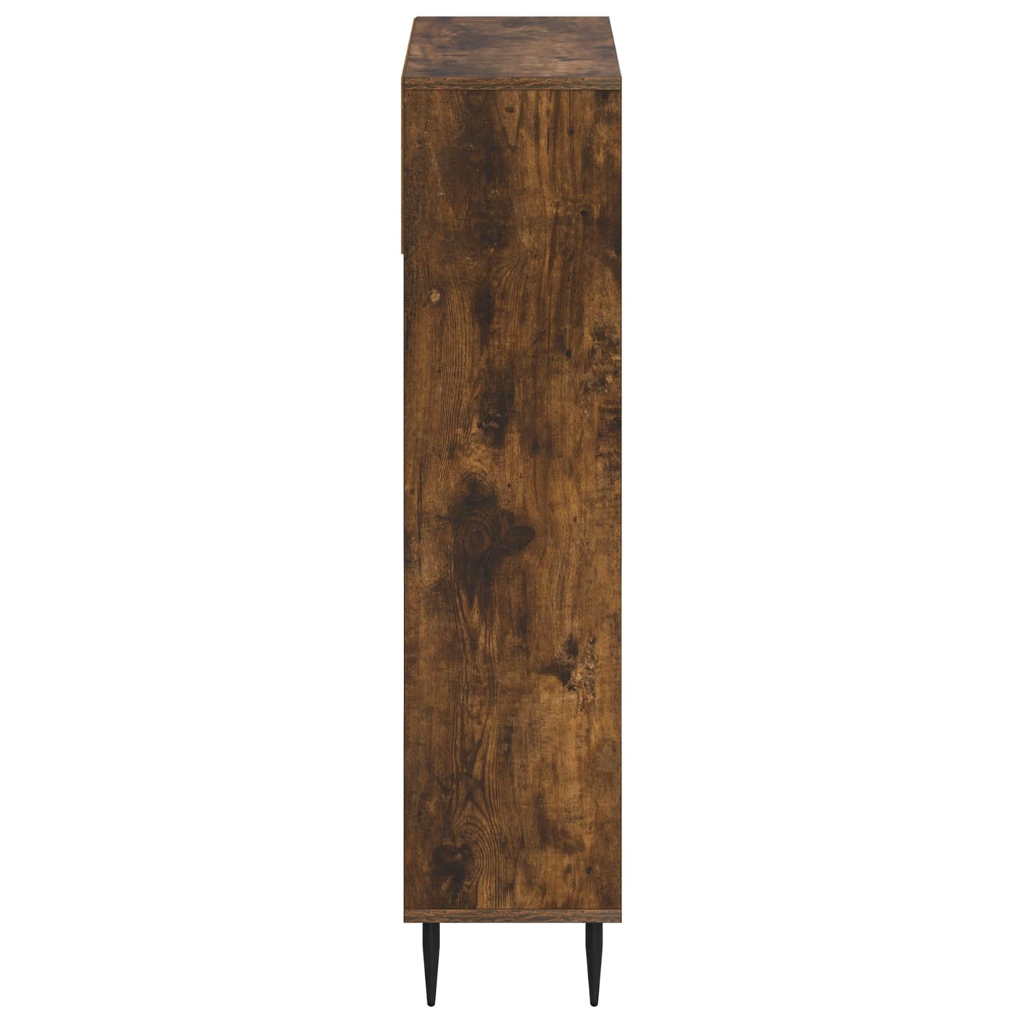 Cipőszekrény ZWOLLE 78 x 24 x 103 cm Szerelt Fa Füstös Tölgy