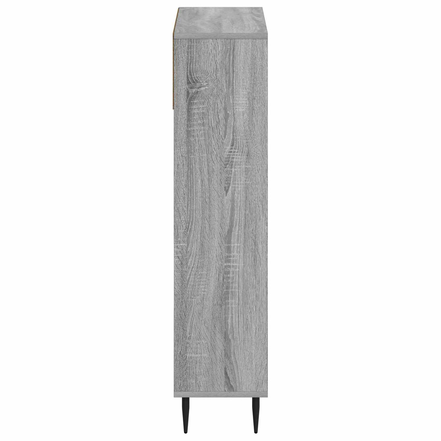 Cipőszekrény ZWOLLE 78 x 24 x 103 cm Szerelt Fa Szürke Sonoma