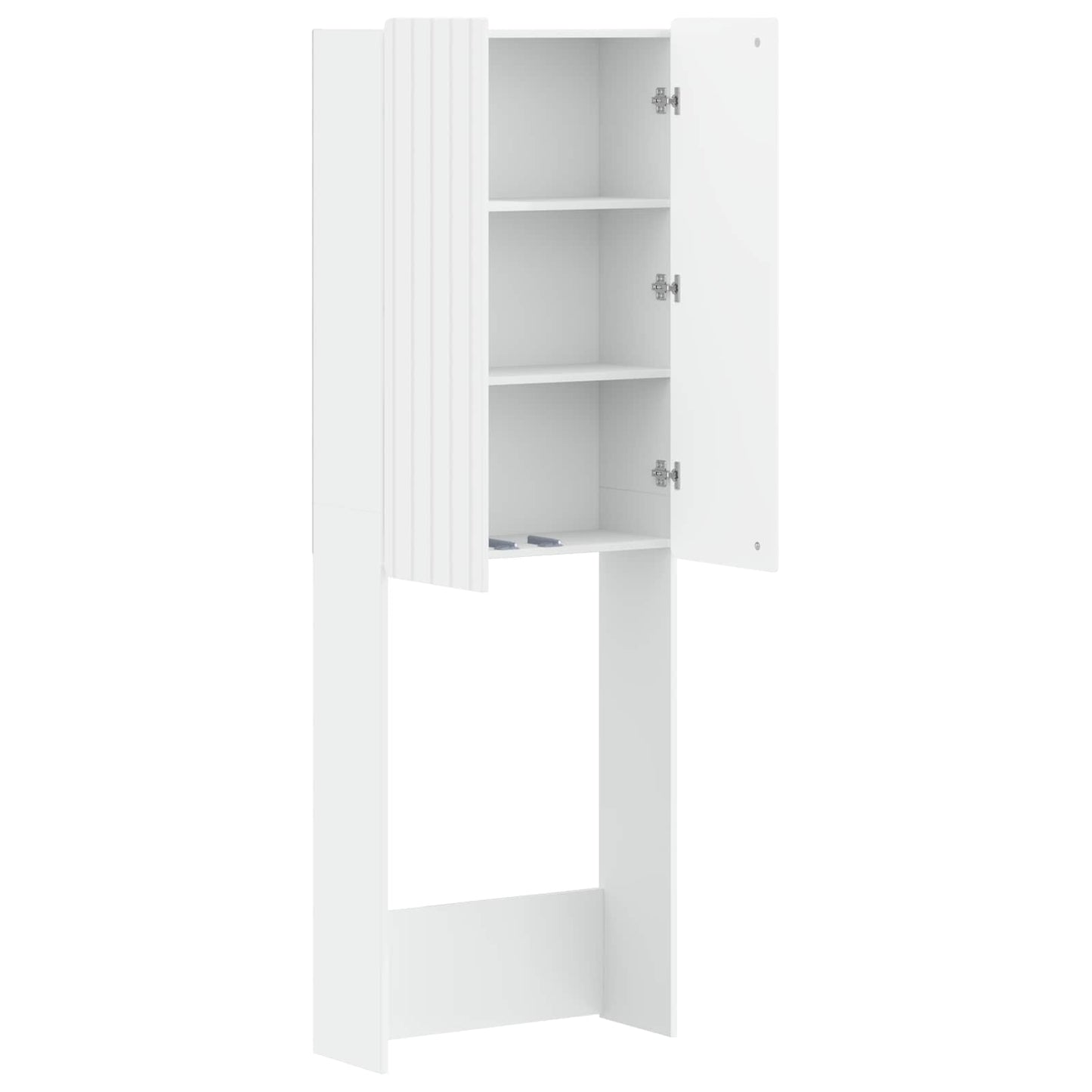 WC Szekrény ZWOLLE Fehér 66 x 25,5 x 190 cm Szerelt Fa