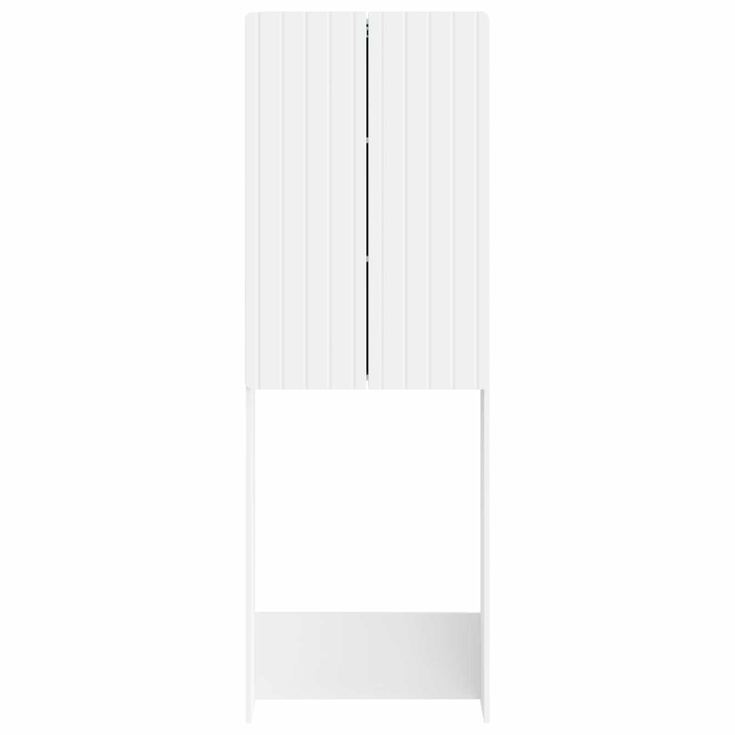 WC Szekrény ZWOLLE Fehér 66 x 25,5 x 190 cm Szerelt Fa