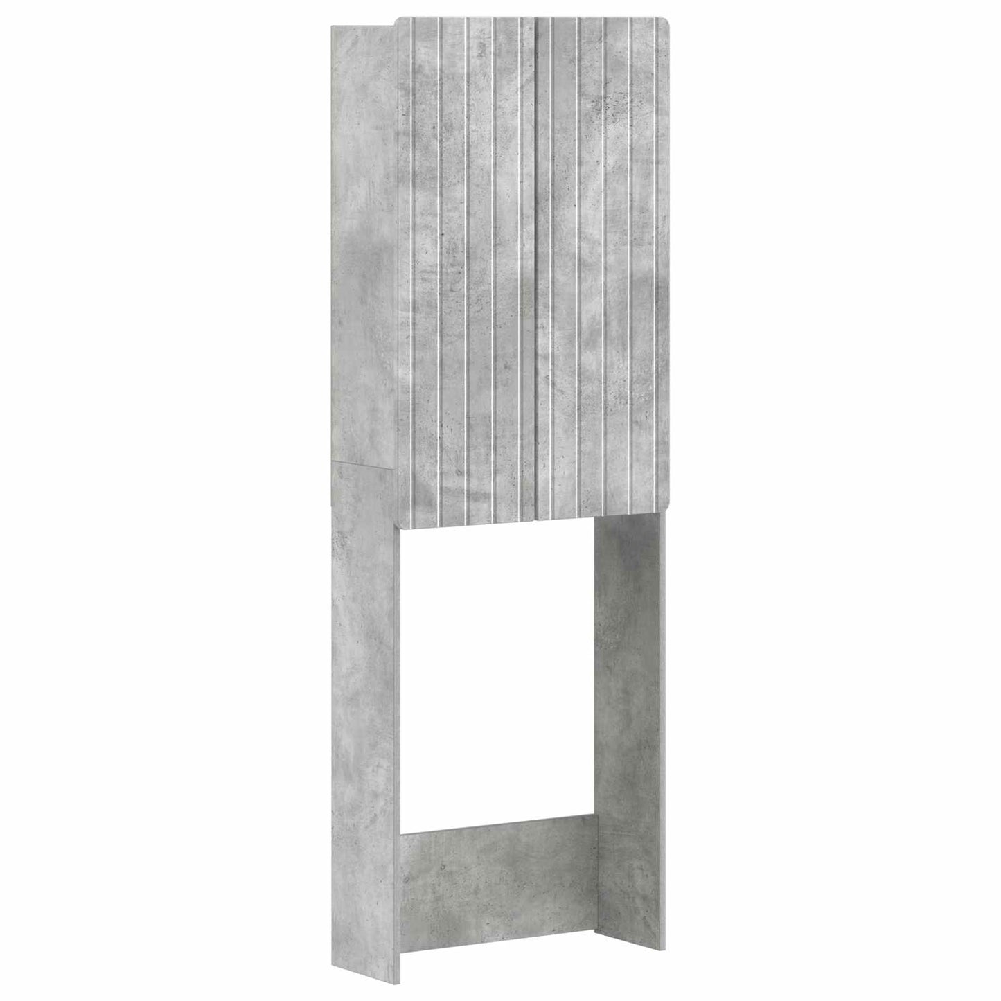 WC Szekrény ZWOLLE Betonszürke 66 x 25,5 x 190 cm Szerelt Fa