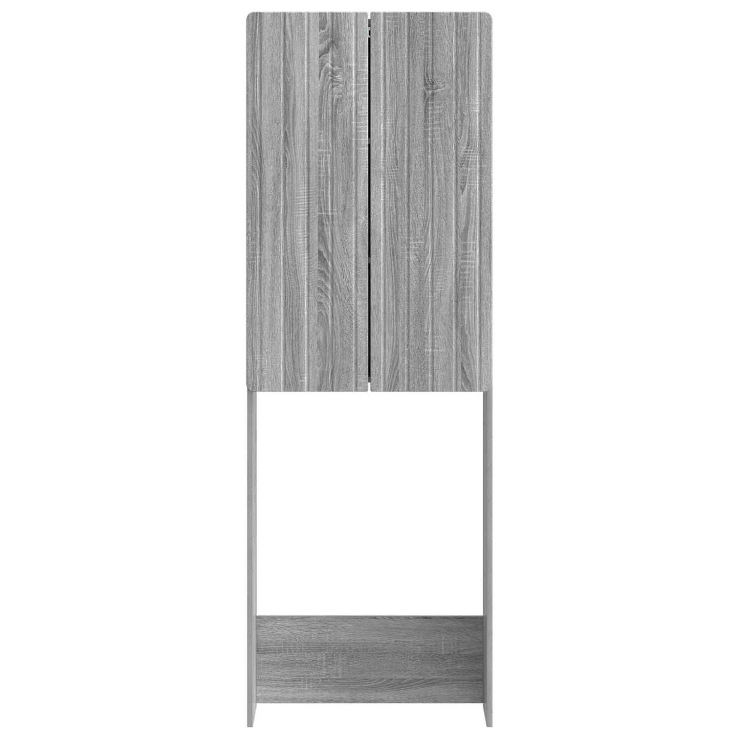 WC Szekrény ZWOLLE Szürke Sonoma 66 x 25,5 x 190 cm Szerelt Fa