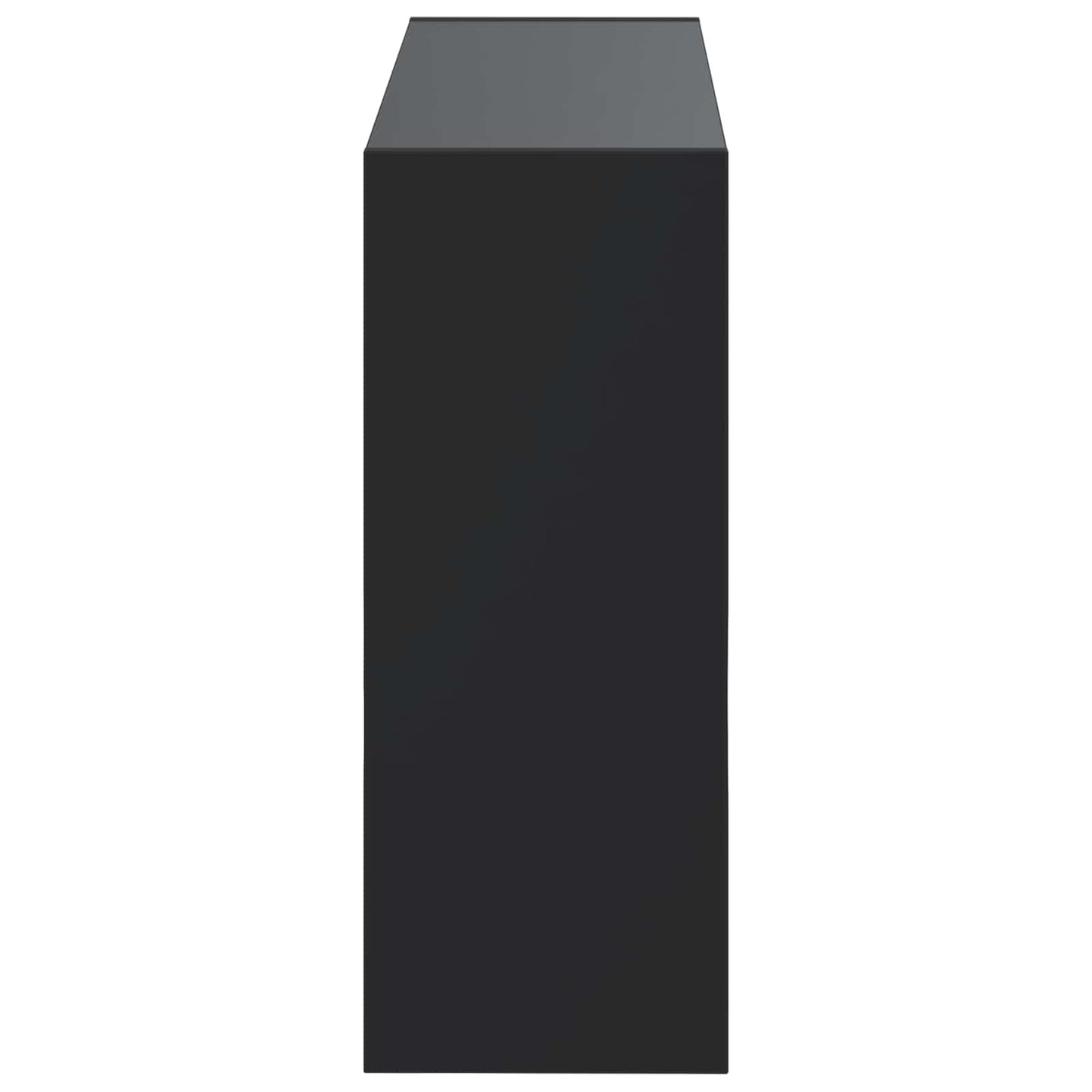 Fali Cipőtartó ARNHEM 71 x 17 x 43 cm Szerelt Fa Fekete
