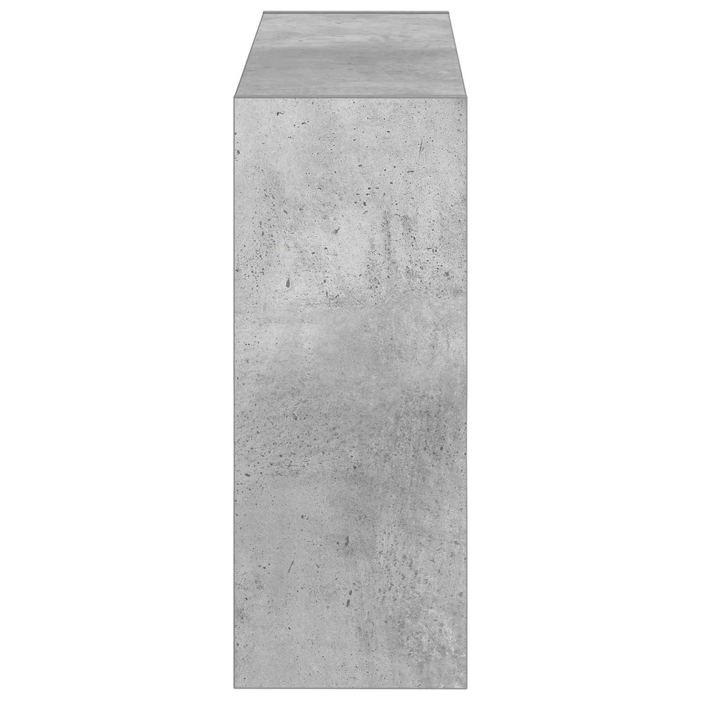Fali Cipőtartó ARNHEM 71 x 17 x 43 cm Szerelt Fa Betonszürke