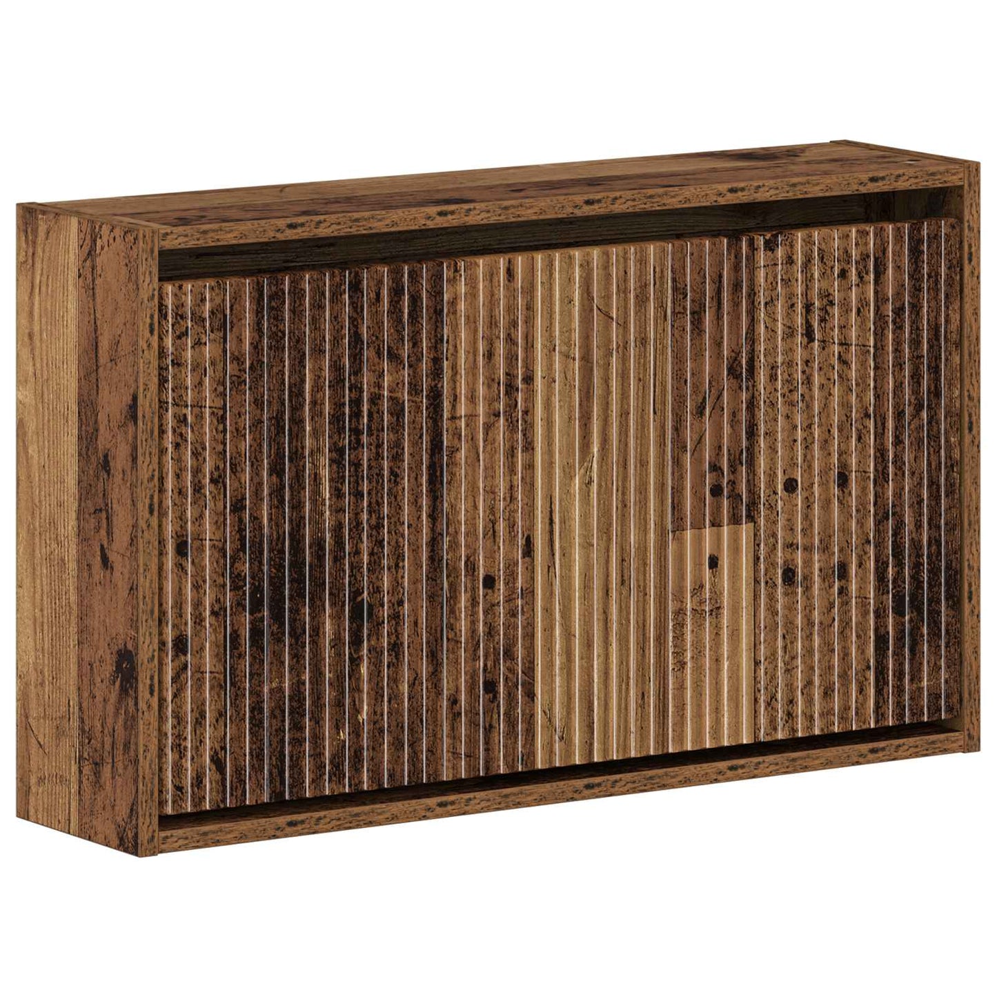 Fali Cipőtartó ARNHEM 71 x 17 x 43 cm Szerelt Fa Antik Fa