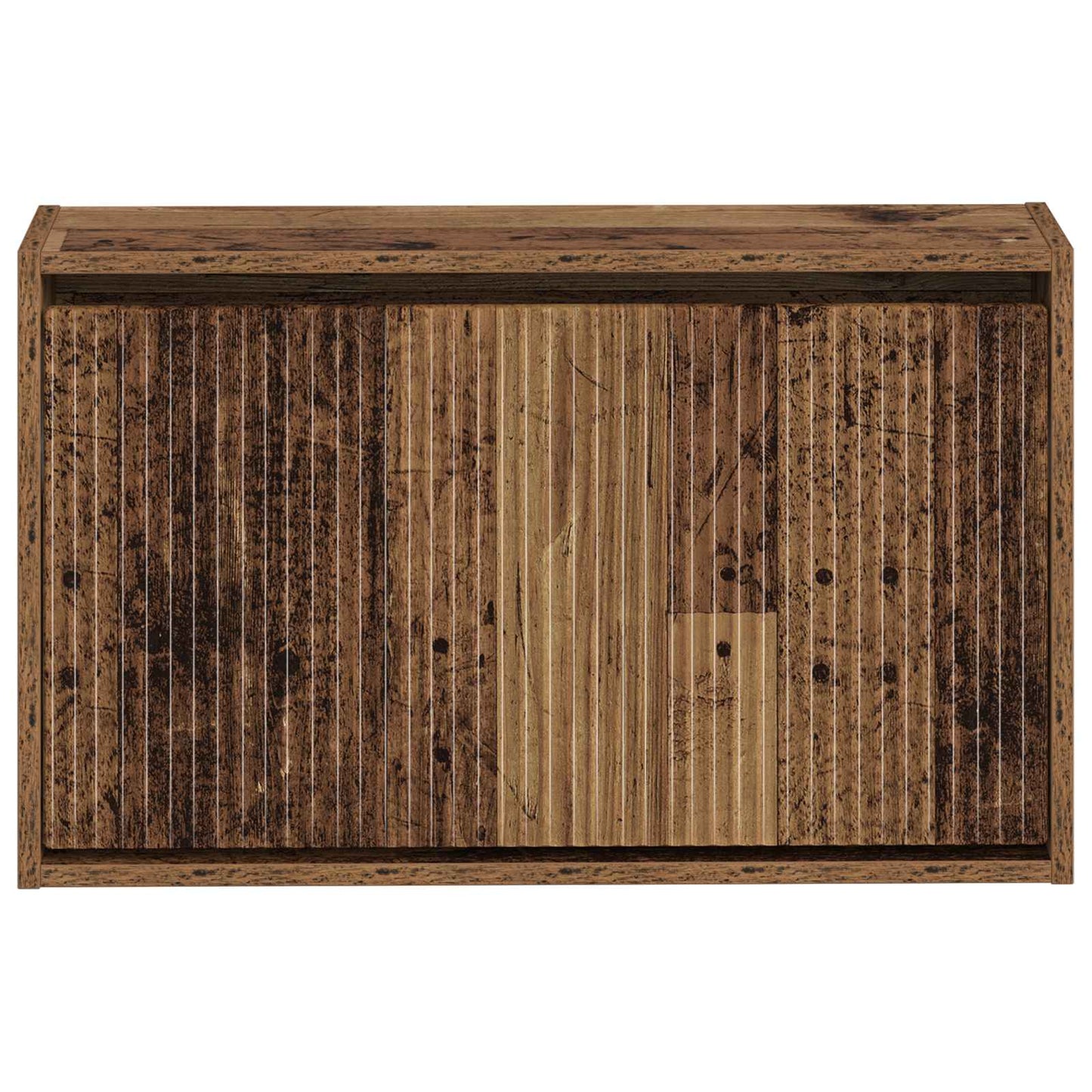 Fali Cipőtartó ARNHEM 71 x 17 x 43 cm Szerelt Fa Antik Fa