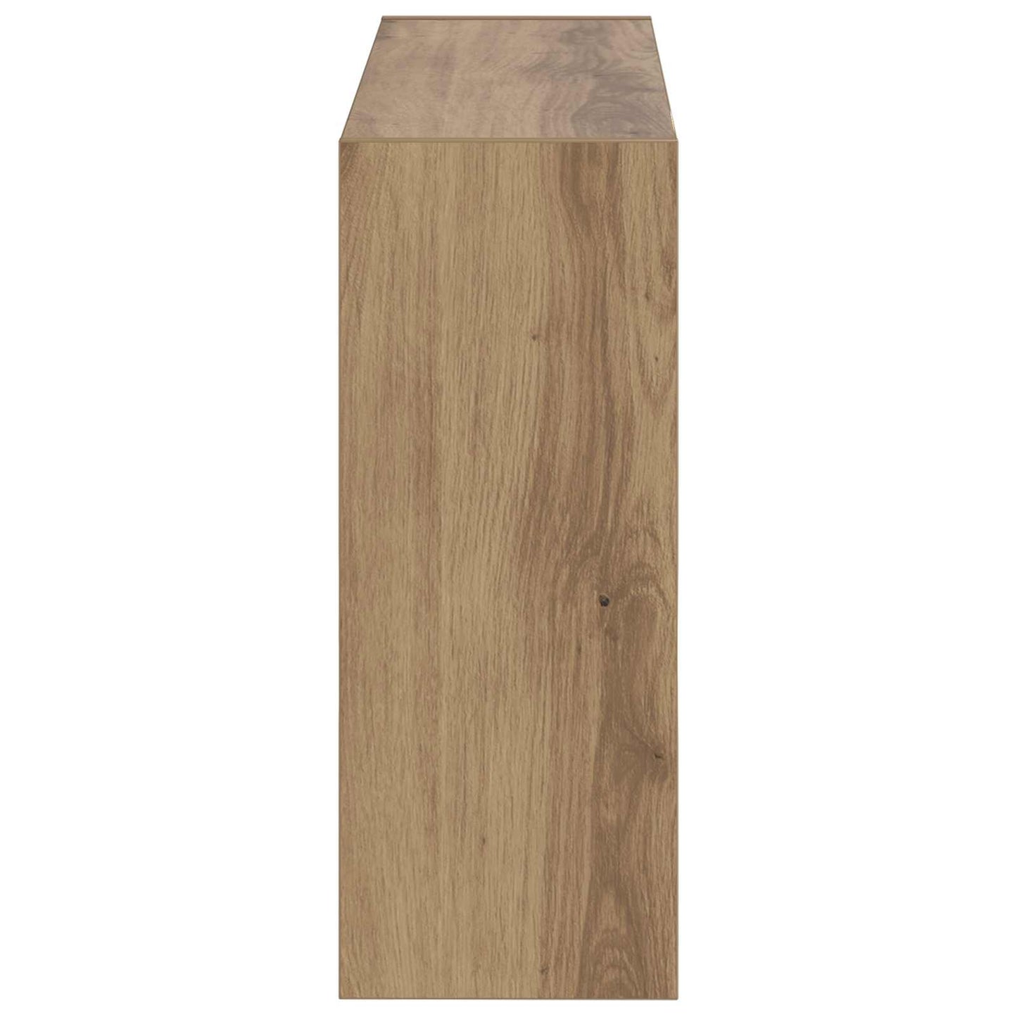 Fali Cipőtartó ARNHEM 71 x 17 x 43 cm Szerelt Fa Kézműves Tölgy