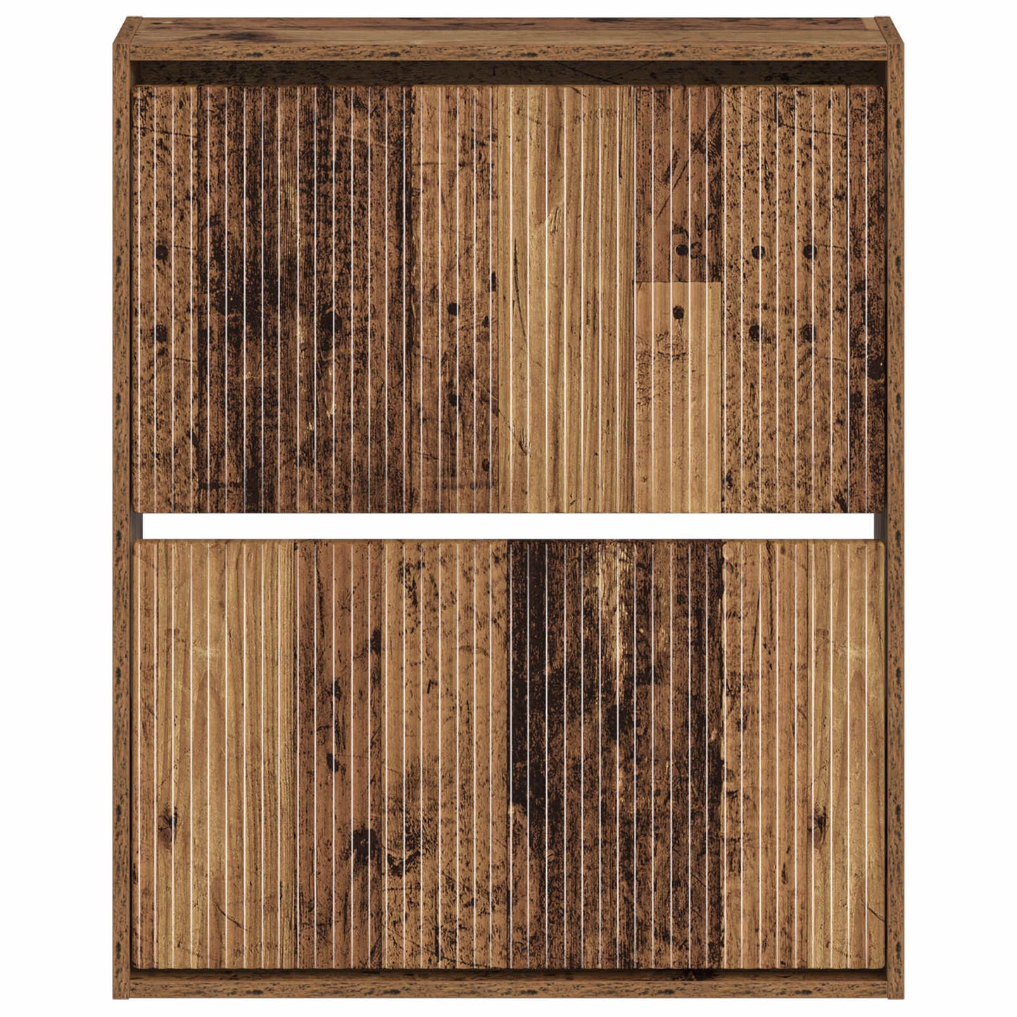 Fali Cipőtartó ARNHEM 71 x 17 x 86 cm Szerelt Fa Antik Fa