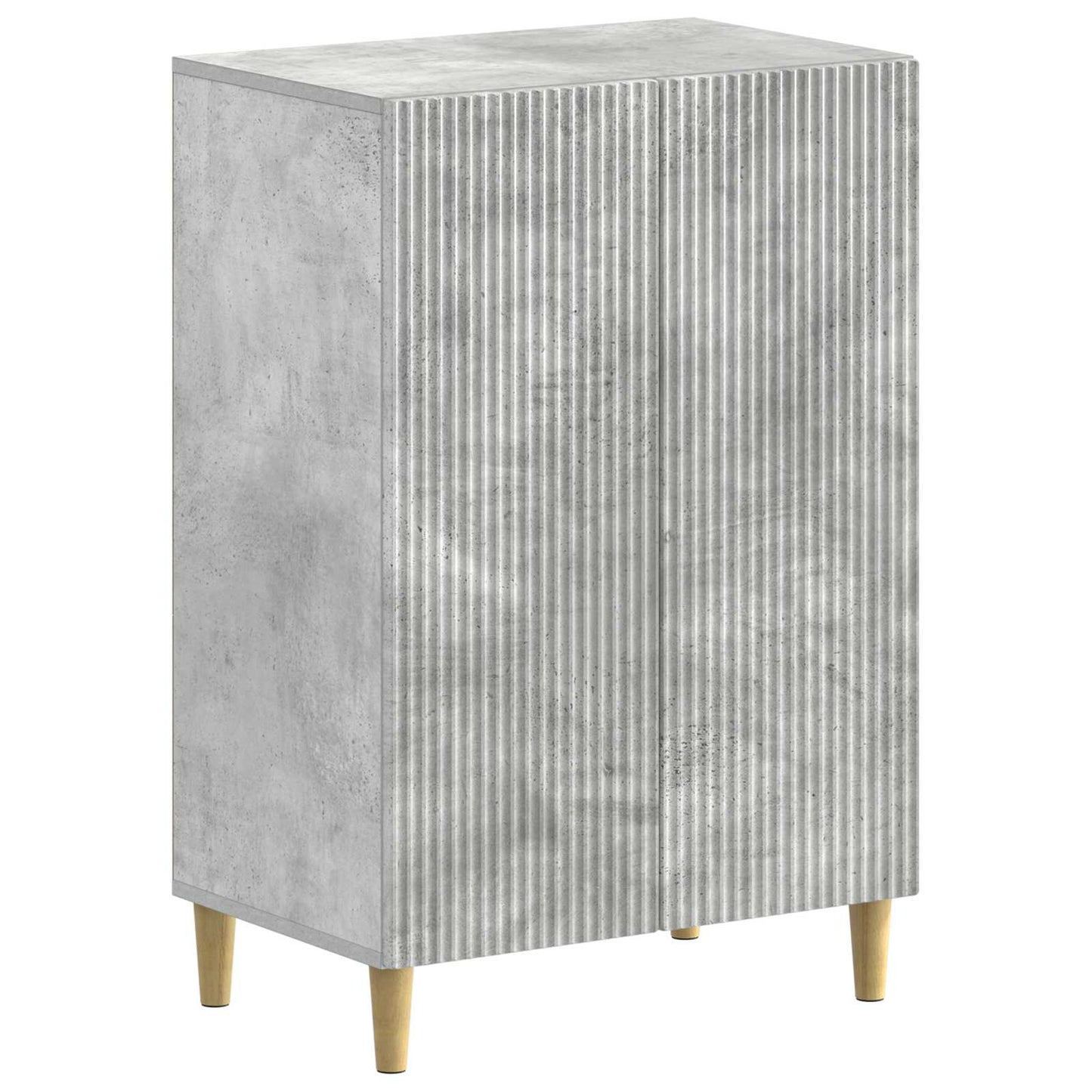 Cipőszekrény ARNHEM 59,5 x 39,5 x 90 cm Szerelt Fa Betonszürke