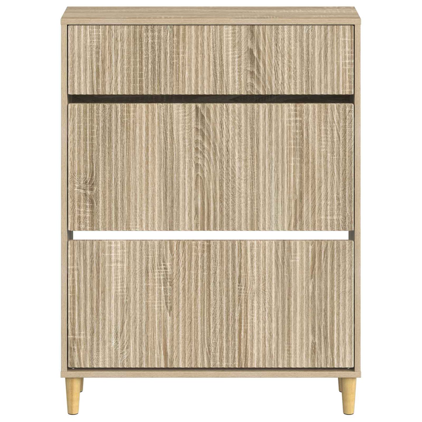 Cipőszekrény ARNHEM 78 x 24 x 103 cm Szerelt Fa Sonoma Tölgy