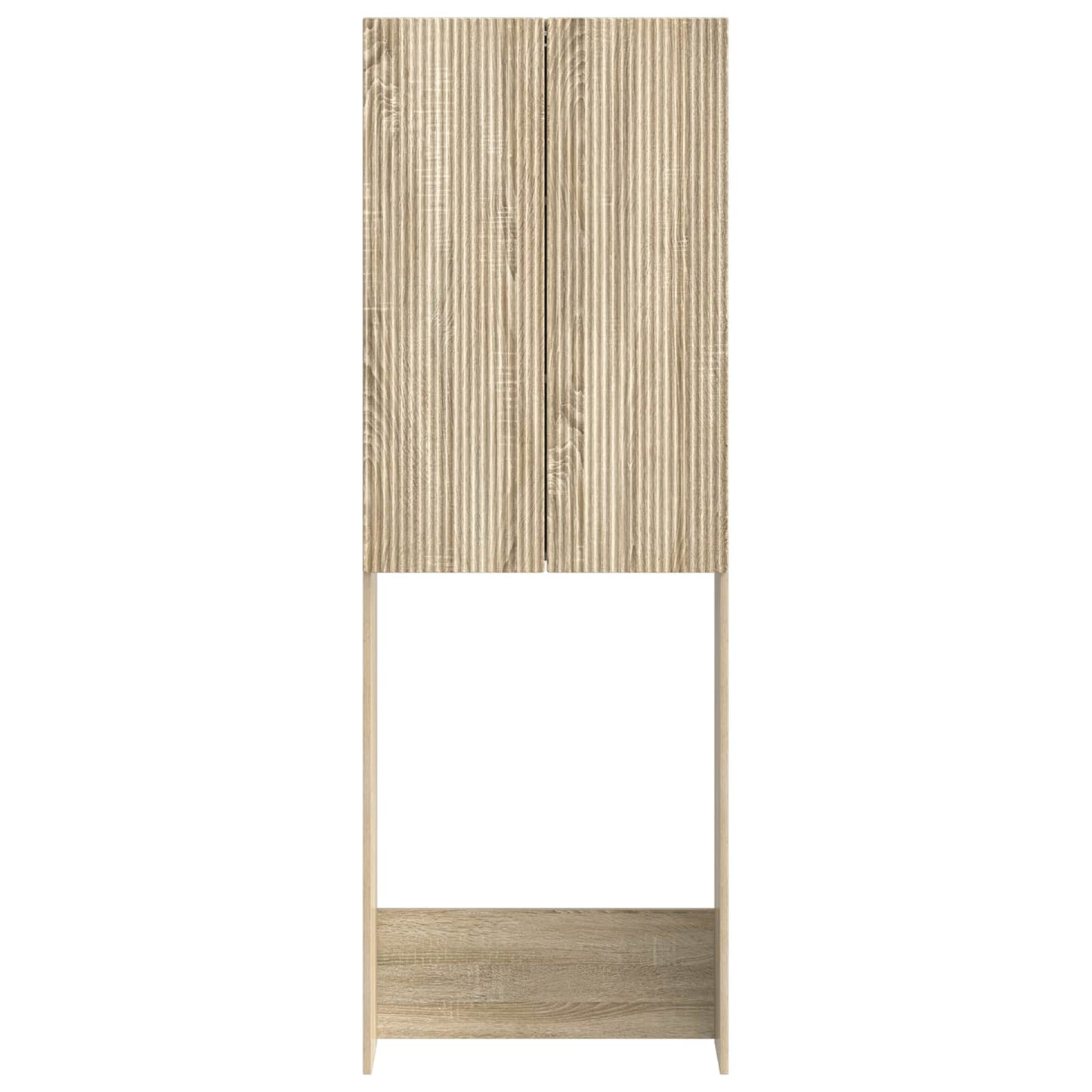 WC Szekrény ARNHEM Sonoma Tölgy 66 x 25,5 x 190 cm Szerelt Fa