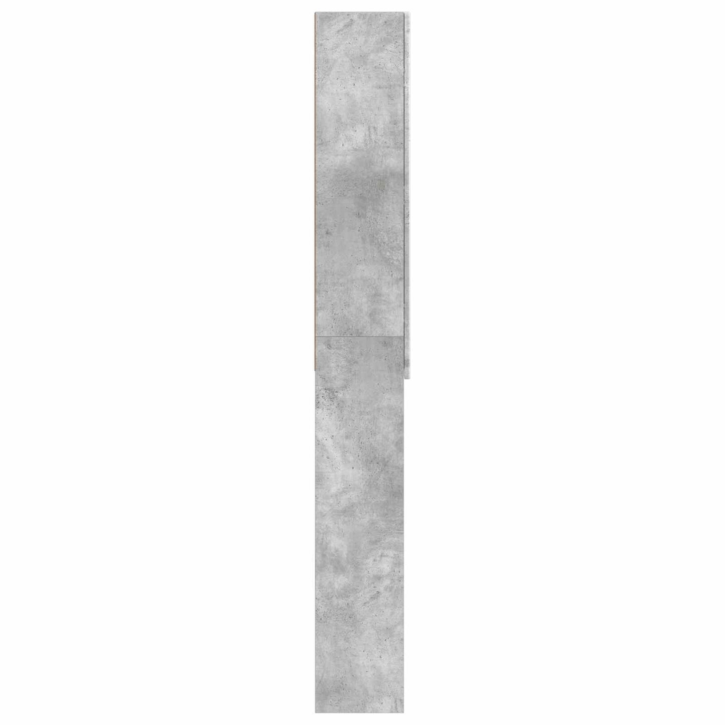 WC Szekrény ARNHEM Betonszürke 66 x 25,5 x 190 cm Szerelt Fa