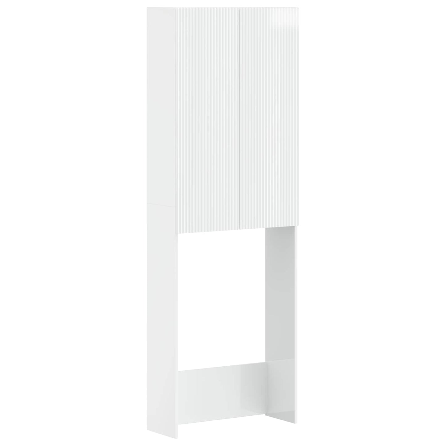 WC Szekrény ARNHEM Magasfényű Fehér 66 x 25,5 x 190 cm