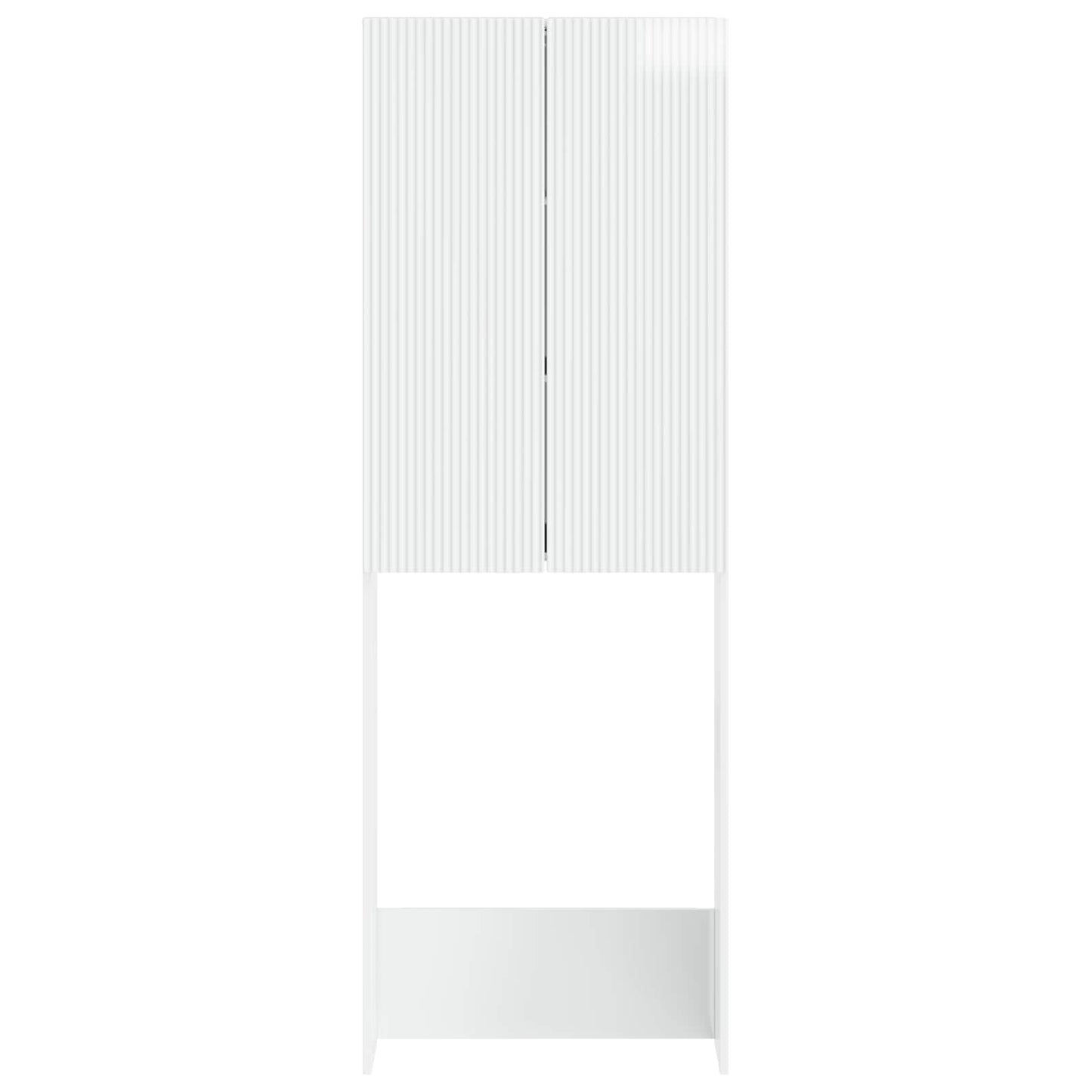 WC Szekrény ARNHEM Magasfényű Fehér 66 x 25,5 x 190 cm