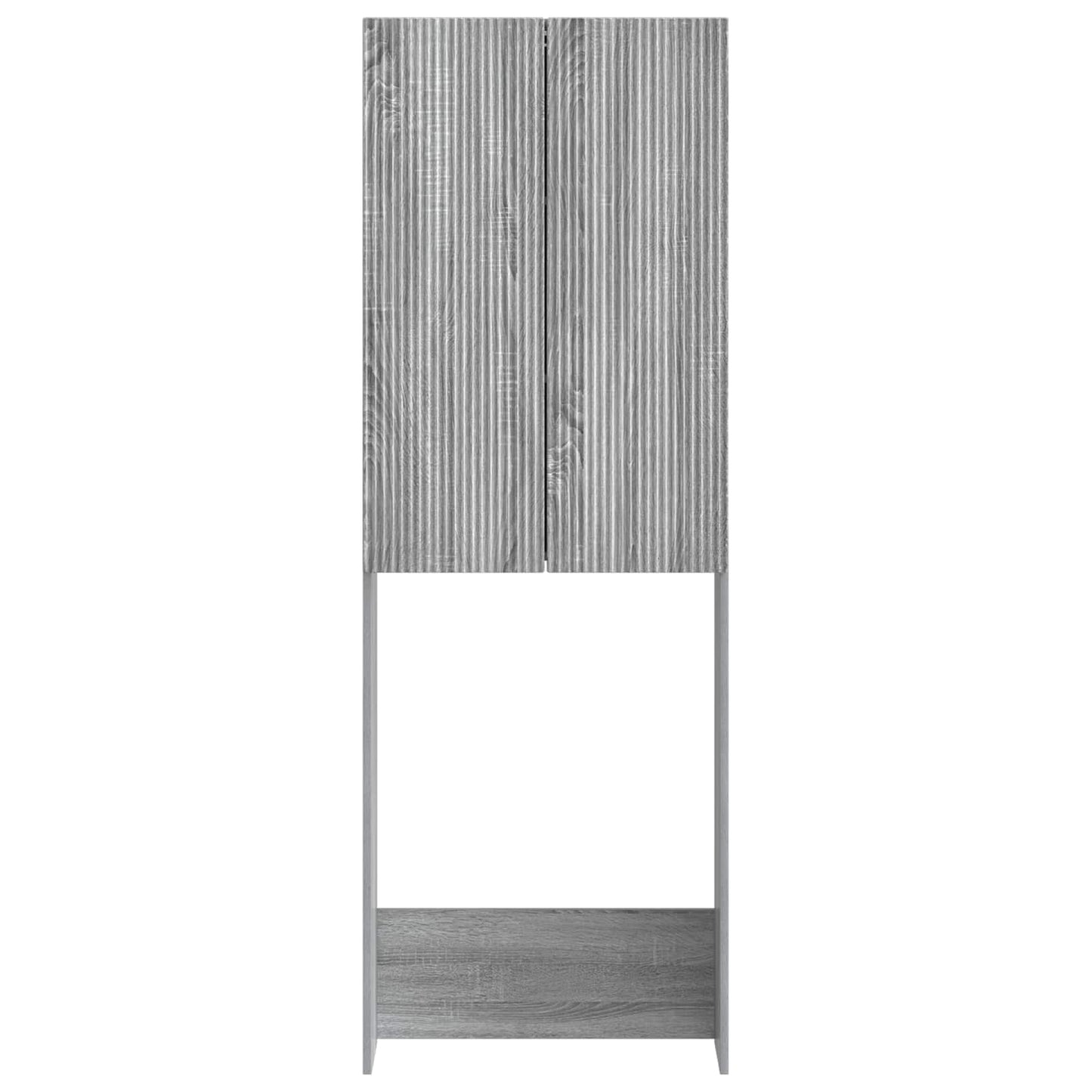 WC Szekrény ARNHEM Szürke Sonoma 66 x 25,5 x 190 cm Szerelt Fa