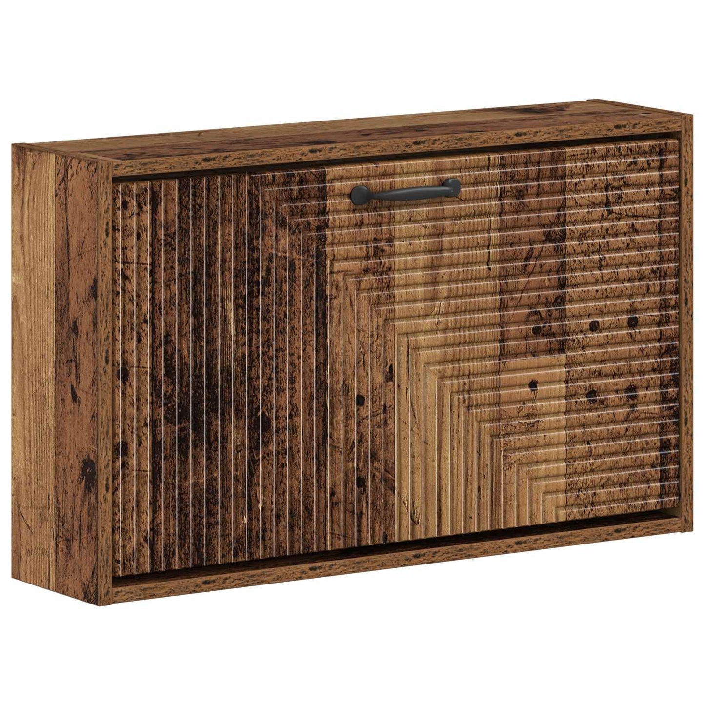Fali Cipőtartó HAARLEM 71 x 17 x 43 cm Szerelt Fa Antik Fa