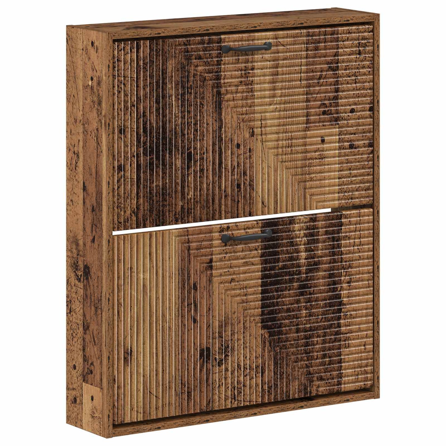 Fali Cipőtartó HAARLEM 71 x 17 x 86 cm Szerelt Fa Antik Fa
