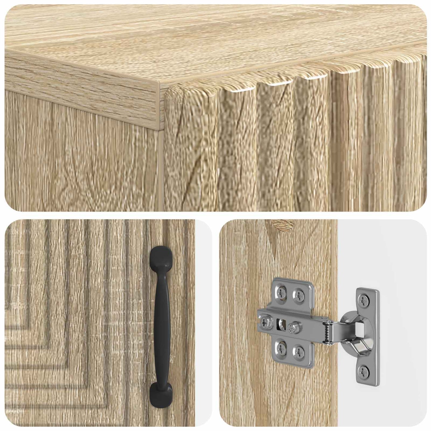 Cipőszekrény HAARLEM 59,5 x 39,5 x 89,5 cm Szerelt Fa
