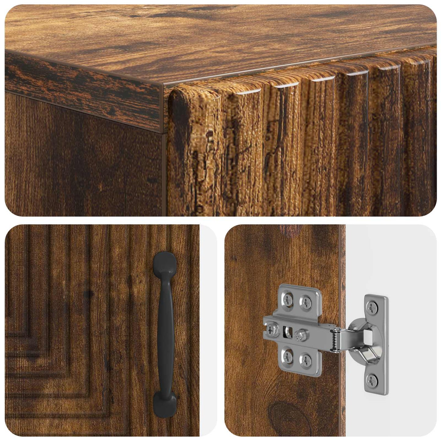 Cipőszekrény HAARLEM 59,5 x 39,5 x 89,5 cm Szerelt Fa