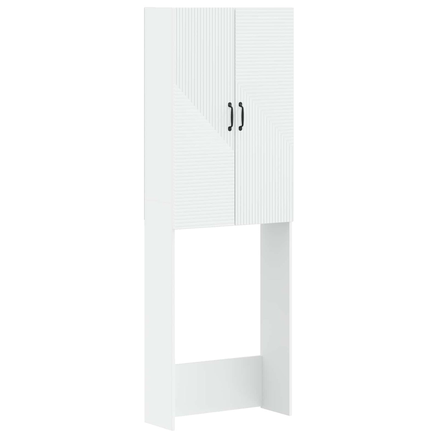 WC Szekrény HAARLEM Fehér 66 x 25,5 x 190 cm Szerelt Fa