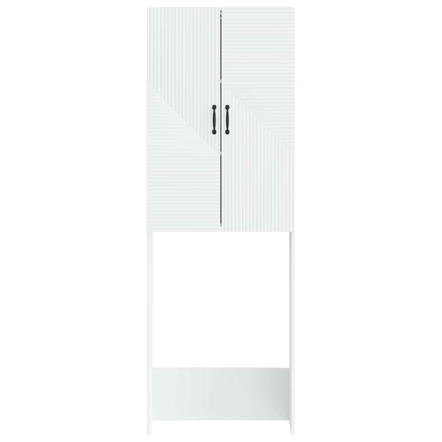 WC Szekrény HAARLEM Fehér 66 x 25,5 x 190 cm Szerelt Fa