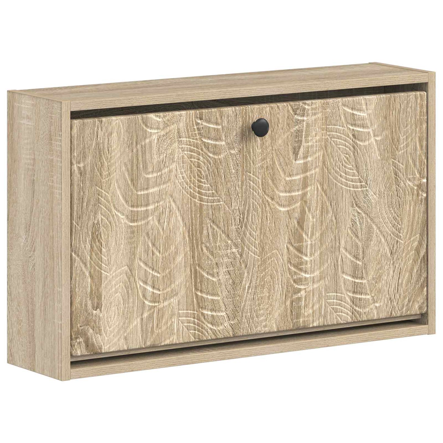 Fali Cipőtartó DELFT 71 x 17 x 43 cm Szerelt Fa Sonoma Tölgy