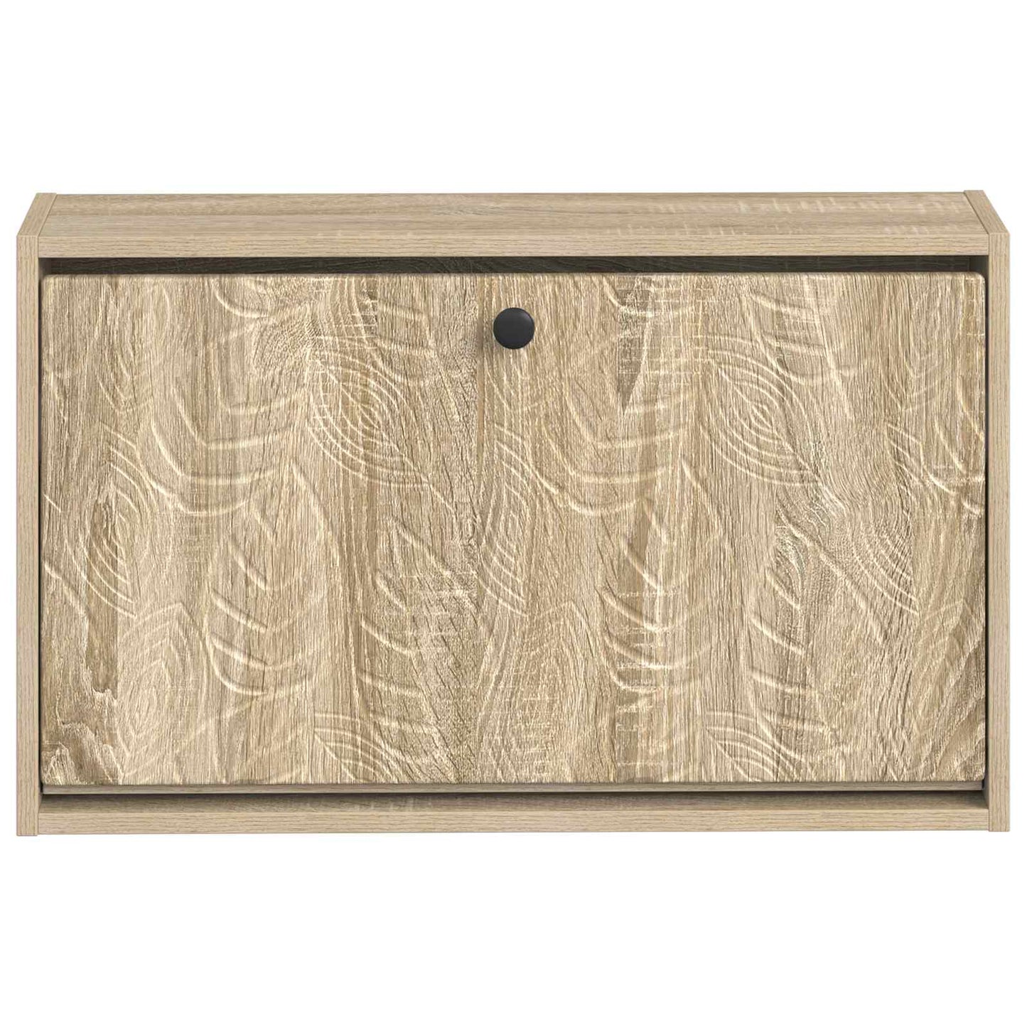 Fali Cipőtartó DELFT 71 x 17 x 43 cm Szerelt Fa Sonoma Tölgy