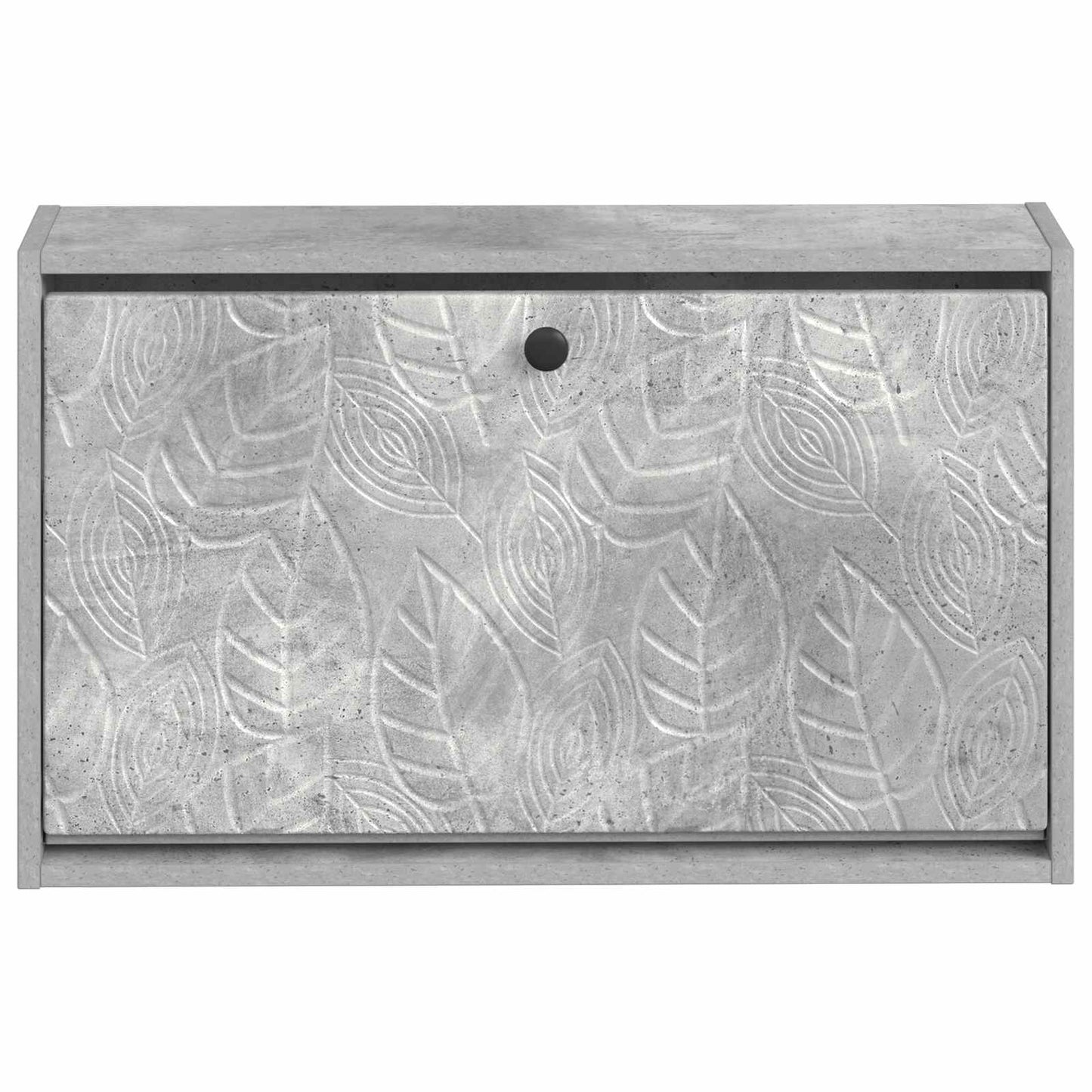 Fali Cipőtartó DELFT 71 x 17 x 43 cm Szerelt Fa Betonszürke